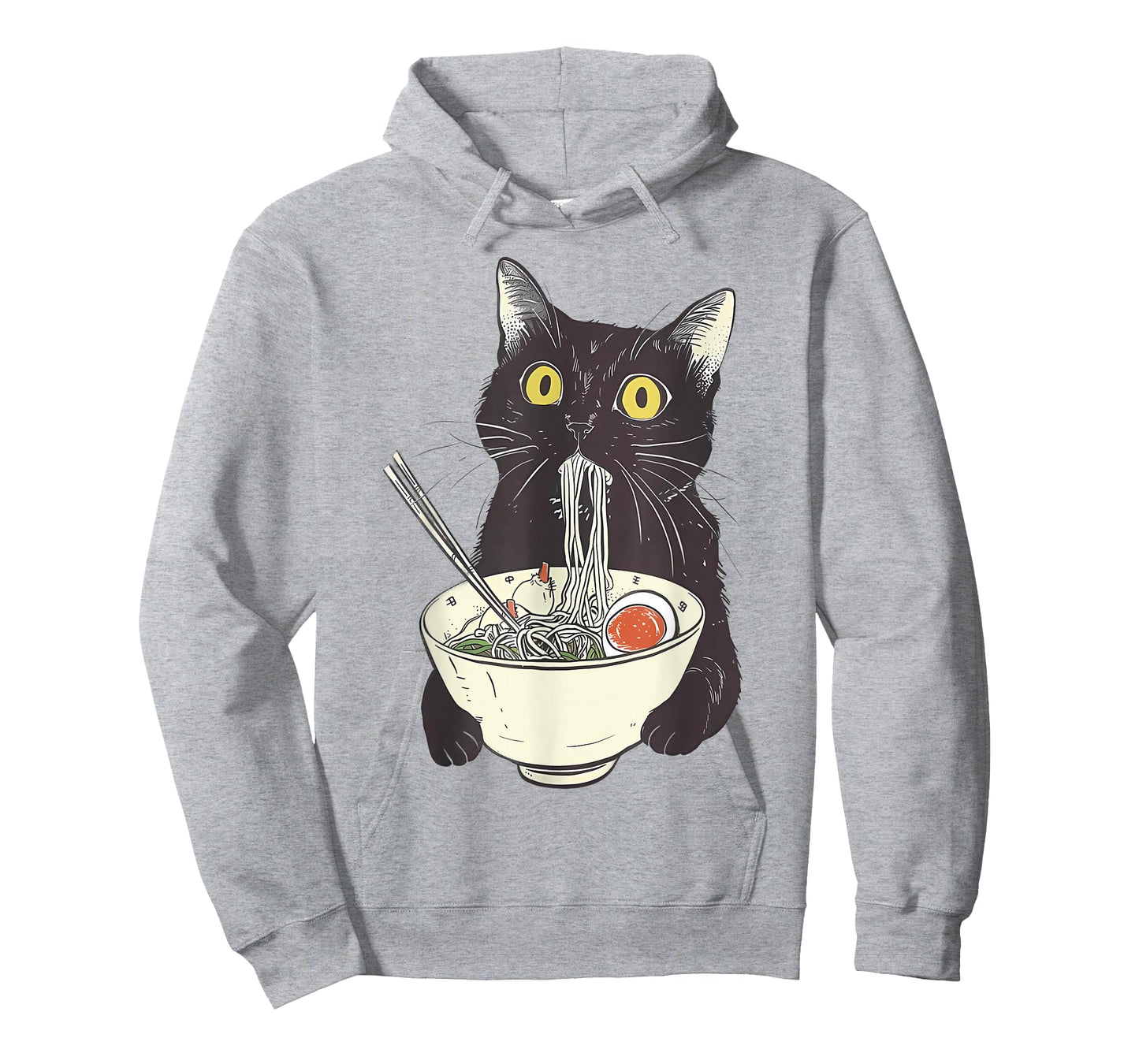 Cat Ramen Noodle Japanese Anime Manga Kawaii Cat T-Shirt