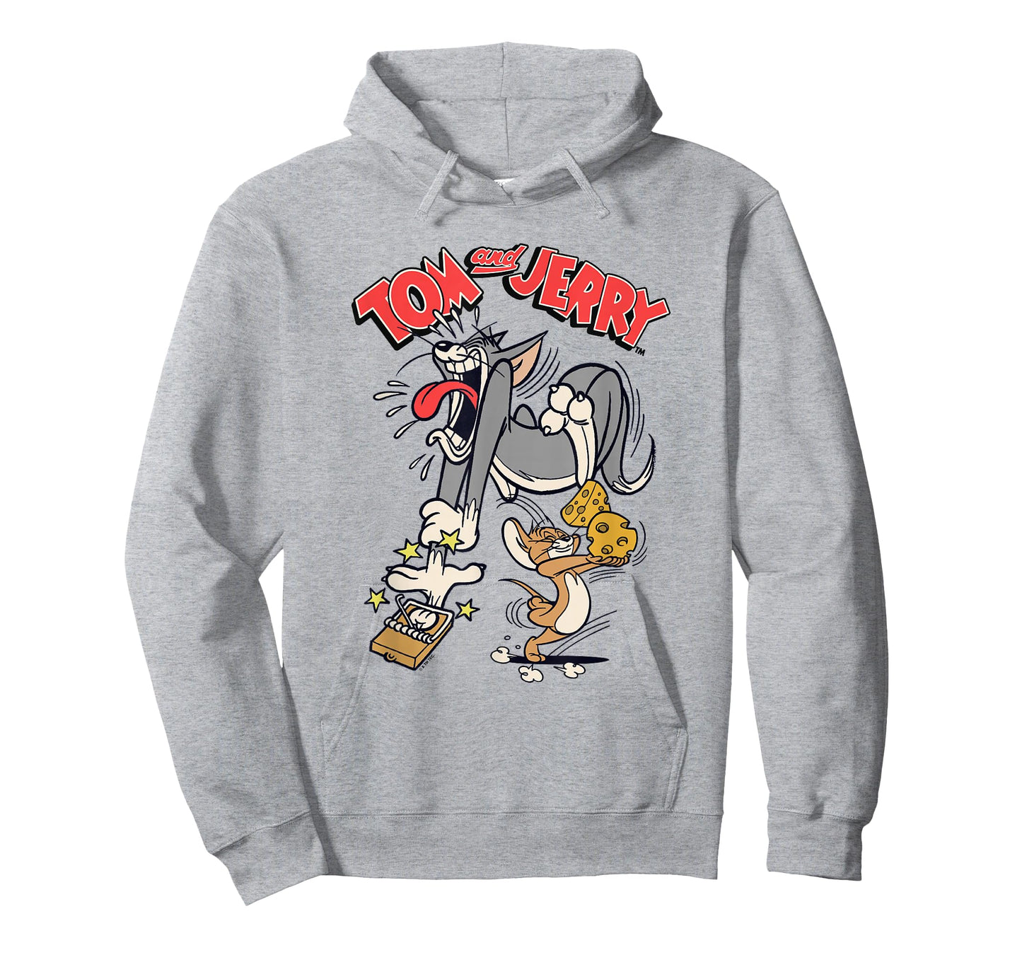 Tom and Jerry Classic Mousetrap Fail Scene Logo T-Shirt