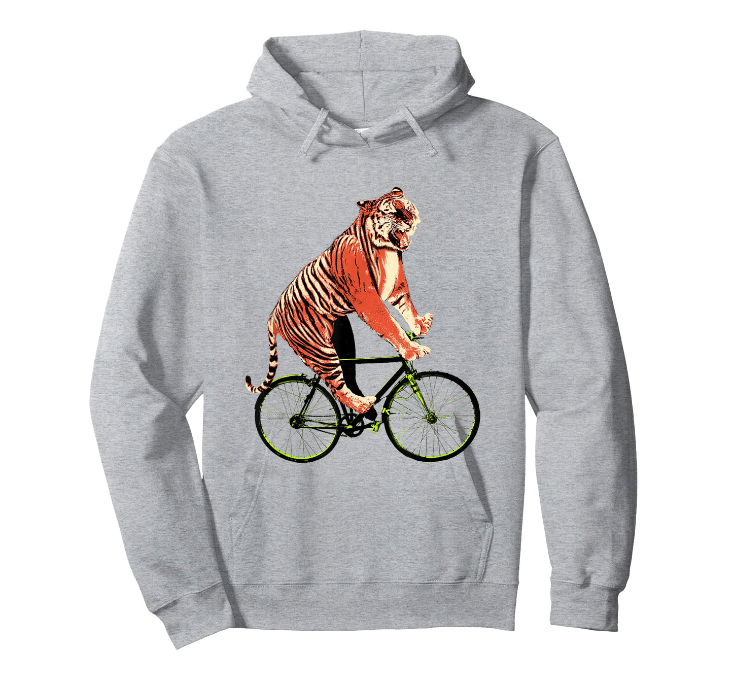 Tiger Riding Bicycle - Funny Tiger gift for a Cyclist T-Shirt