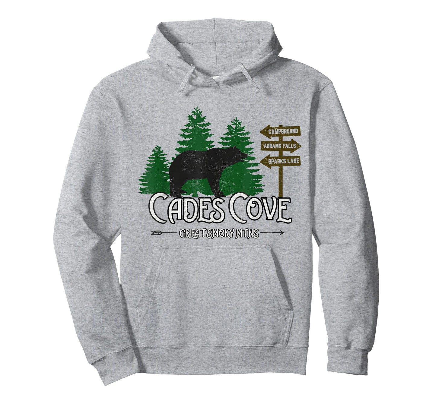 Cades Cove Black Bear Road Sign T-Shirt