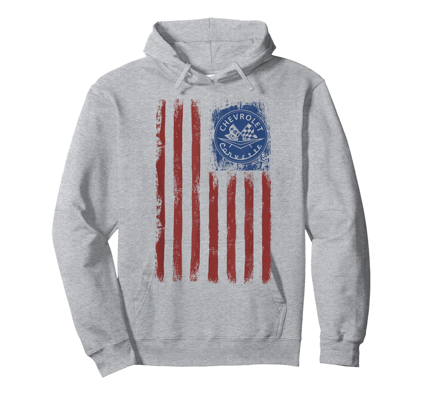 Chevrolette Corvette American Flag | #27936 T-Shirt