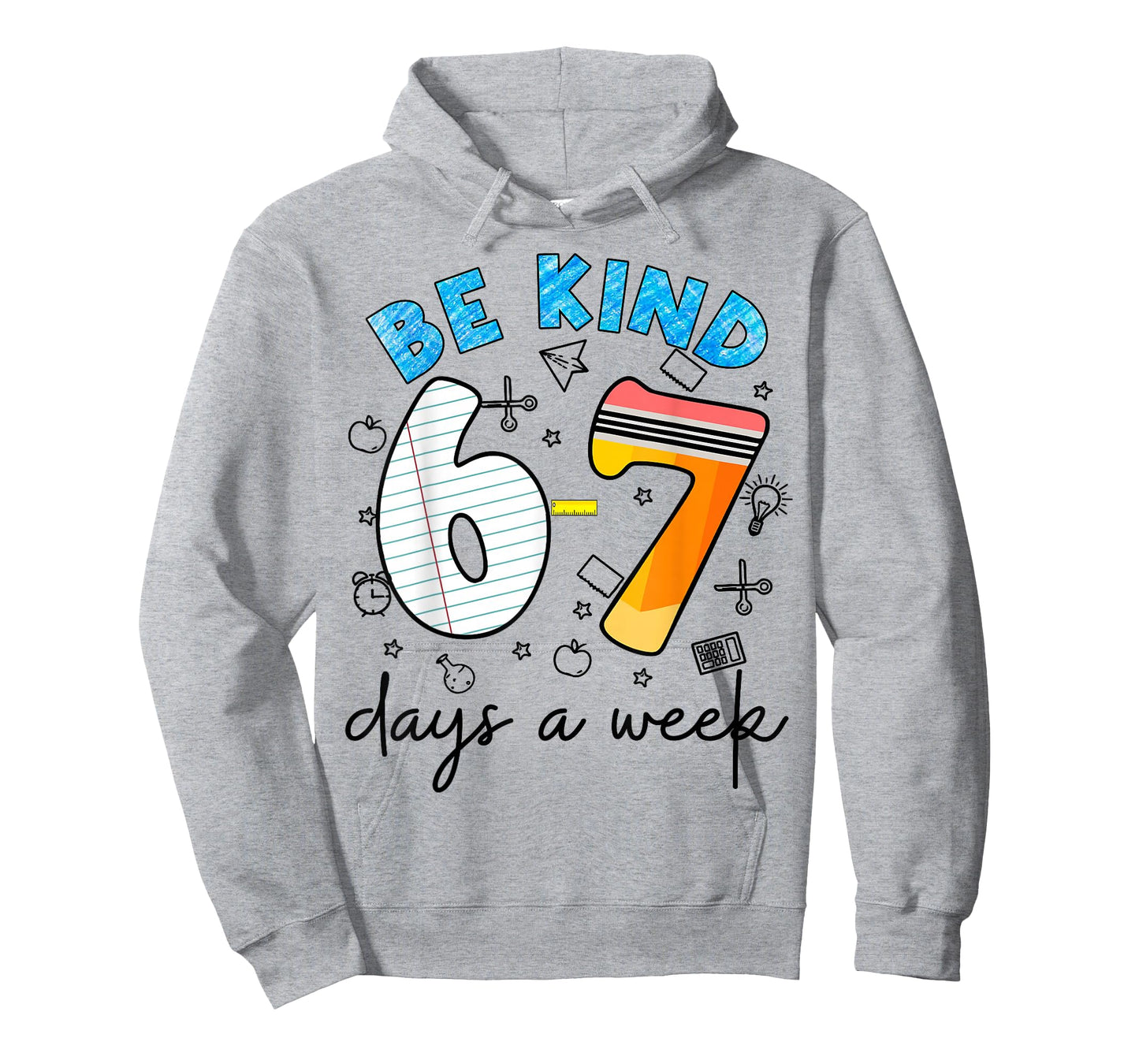 Be Kind 6-7 Days A Week for Teachers Students Matching T-Shirt