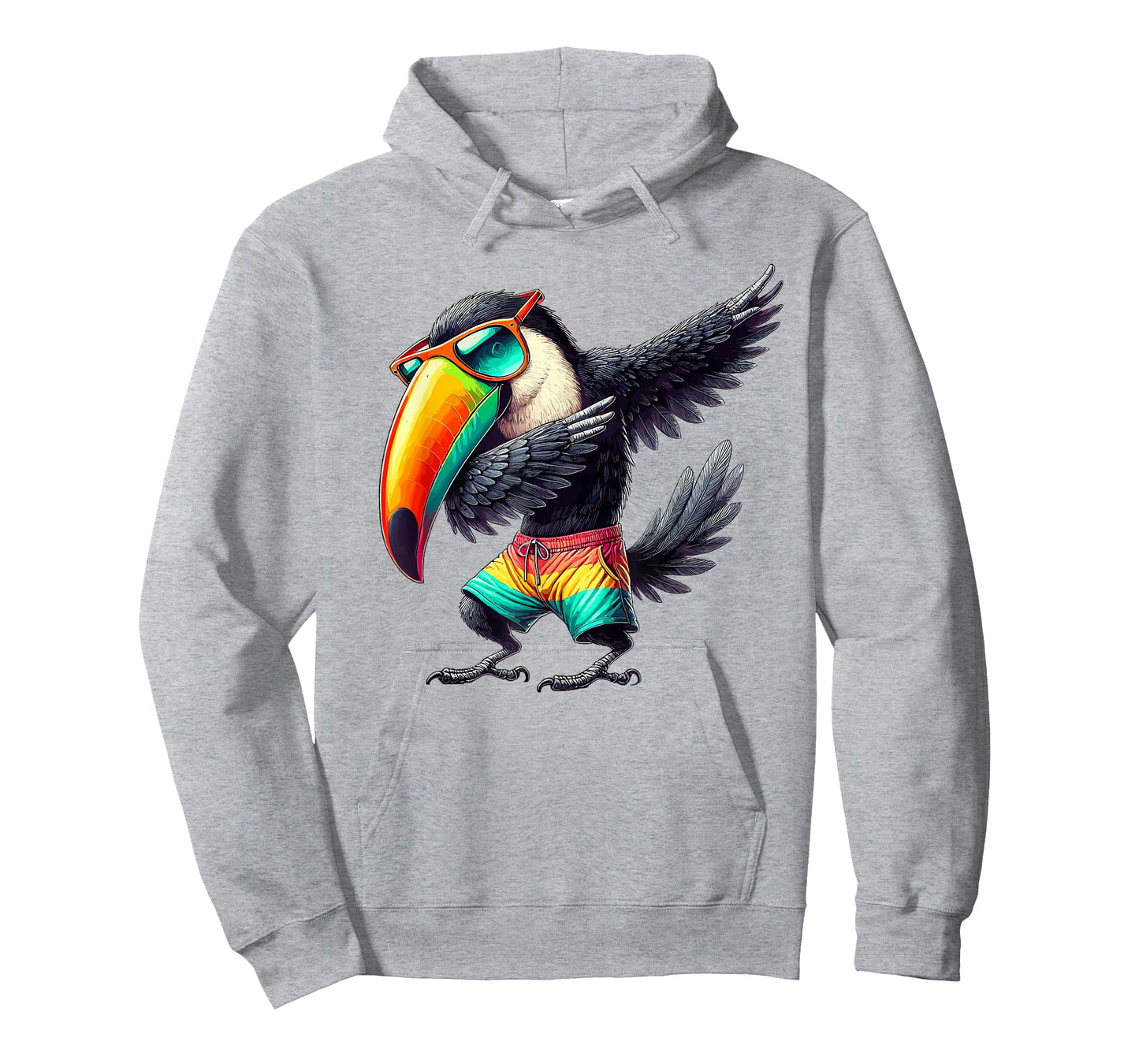 Toucan Dabbing, Swimming Pool, Beach Vacation, Tropical Bird T-Shirt