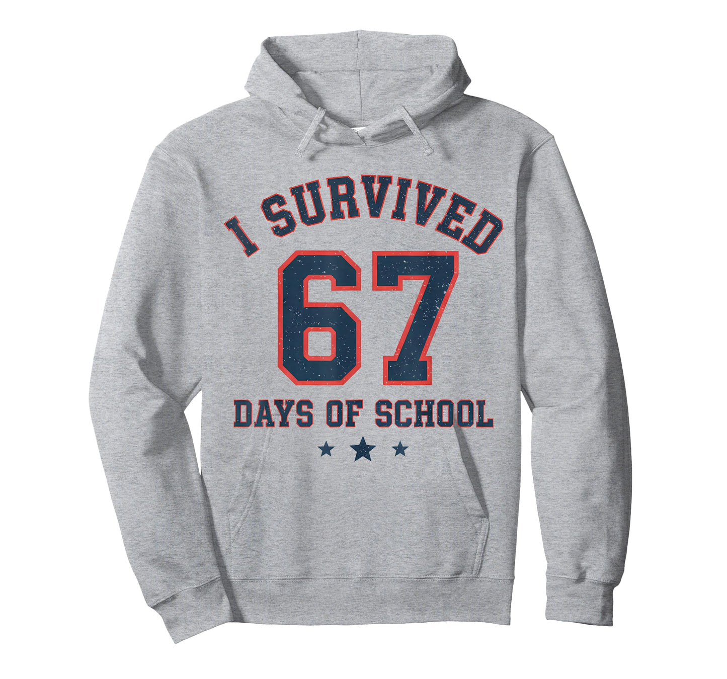 I Survived 67 Days of School Students Teachers 67 Meme Kids T-Shirt