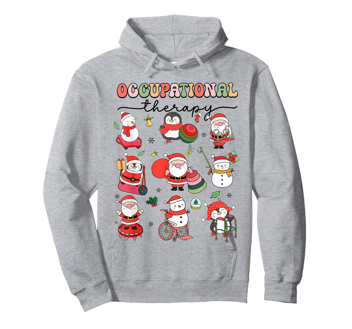 Christmas Occupational Therapy OT Therapist OT Assistant T-Shirt