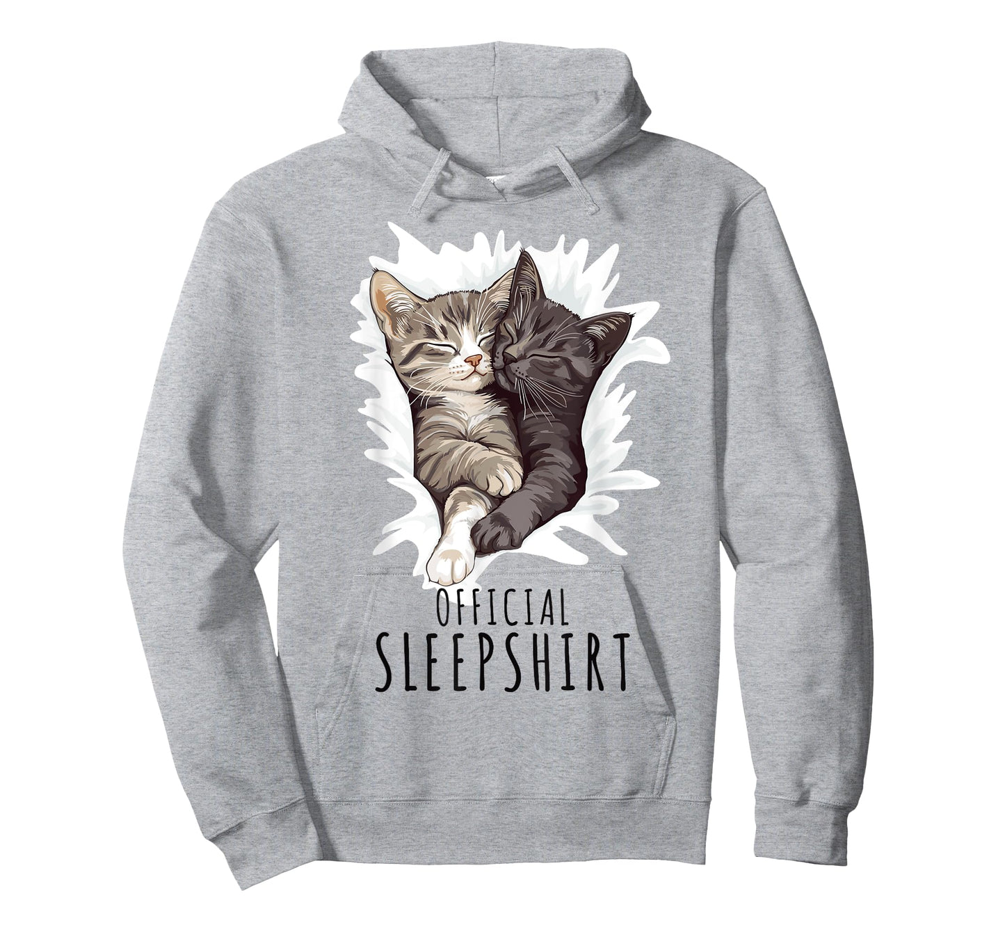 Cuddling Cats Sleepshirt Official Sleepshirt Cats T-Shirt