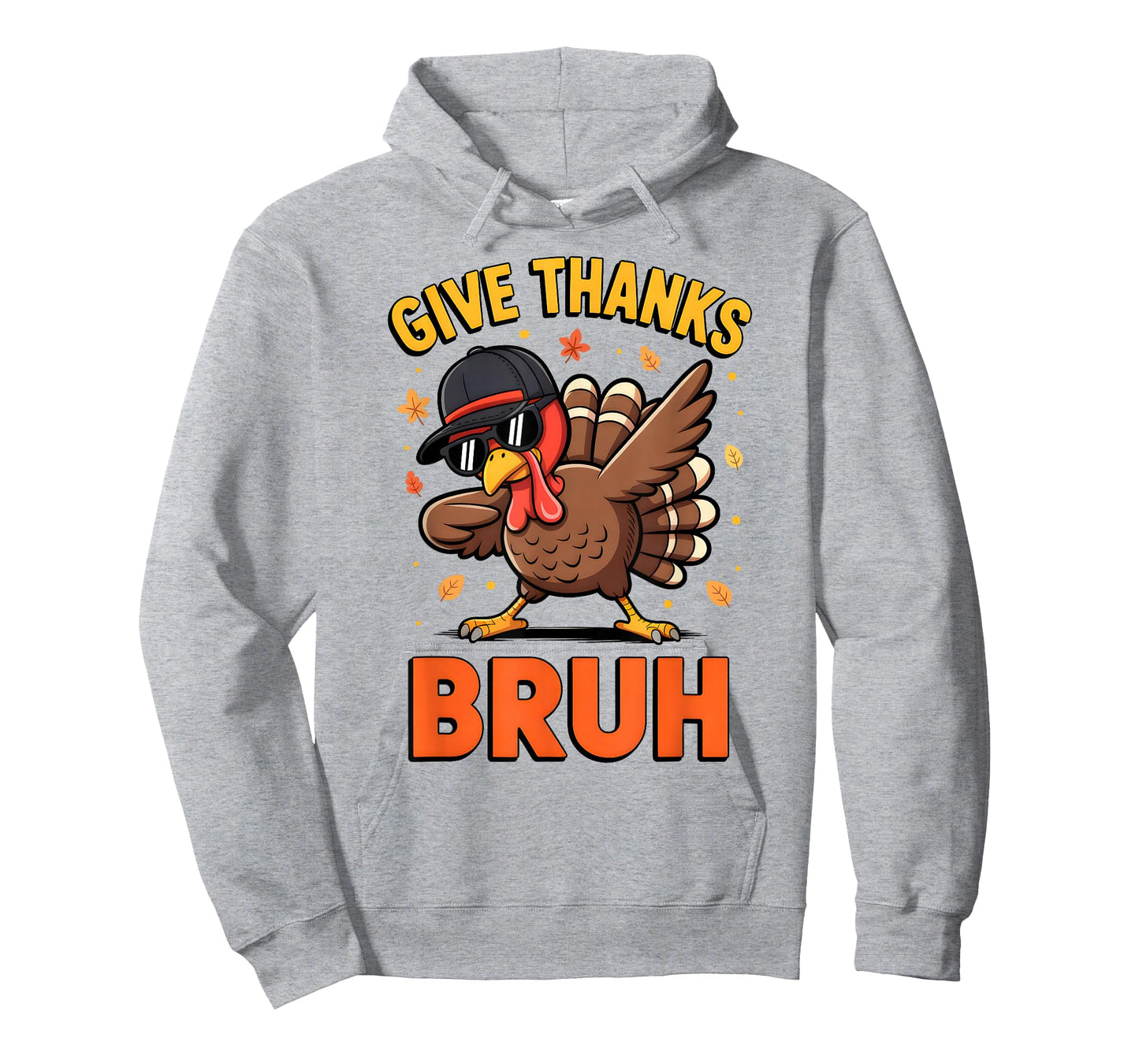 Bruh Thanksgiving Turkey Pilgrim Costume for Boys Teens Kids T-Shirt