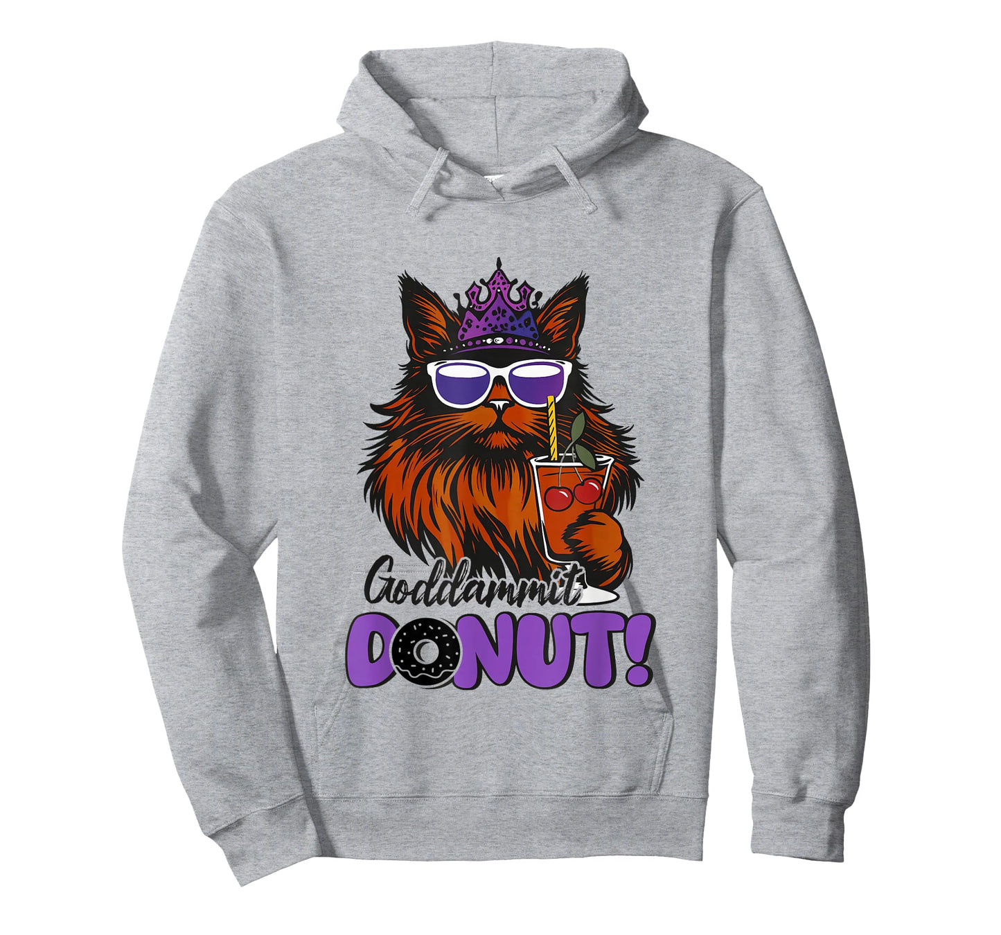 Donut Princess Cat Meme Goddammit Donut Funny T-Shirt