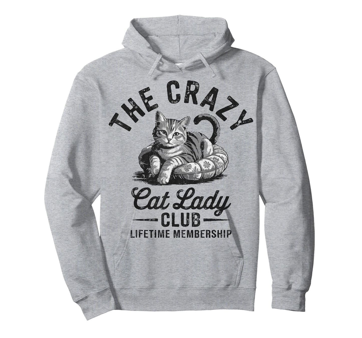 The Crazy Cat Lady Club Funny Cat Lover T-Shirt