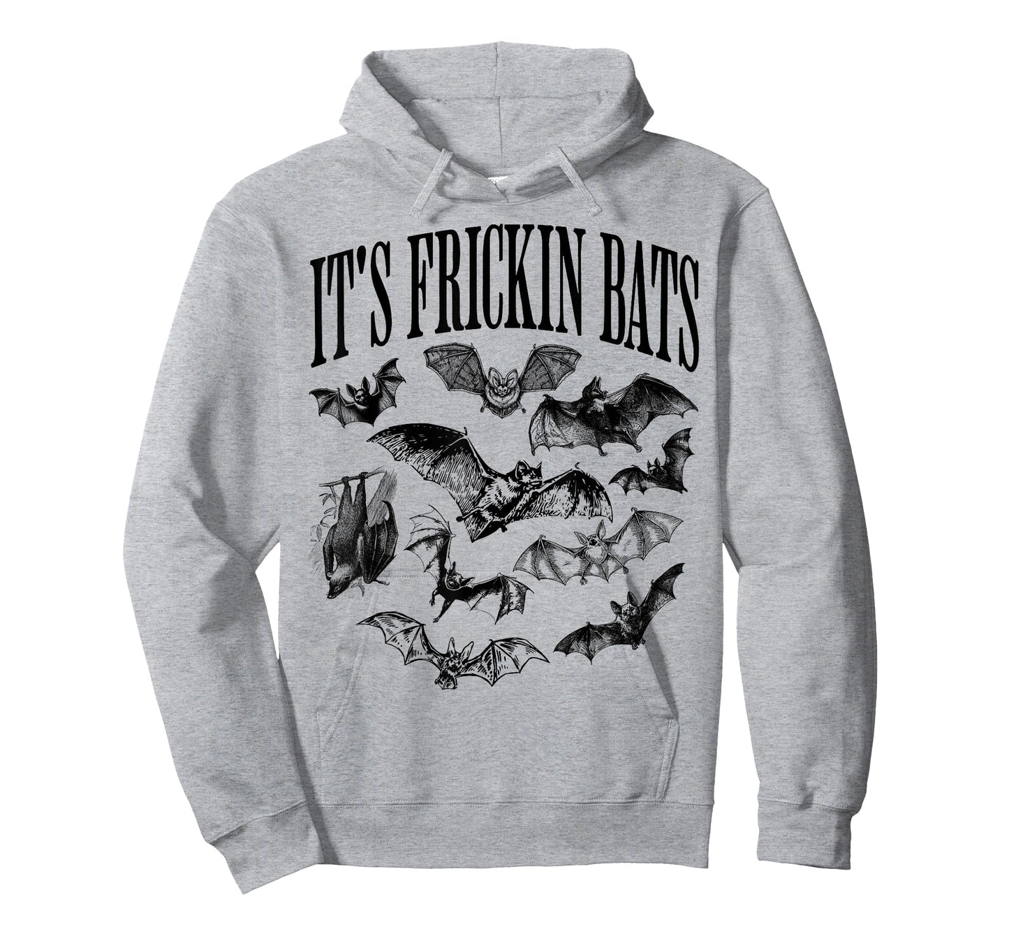 Vintage It's Frickin Bats, Funny and Spooky Halloween Bats T-Shirt