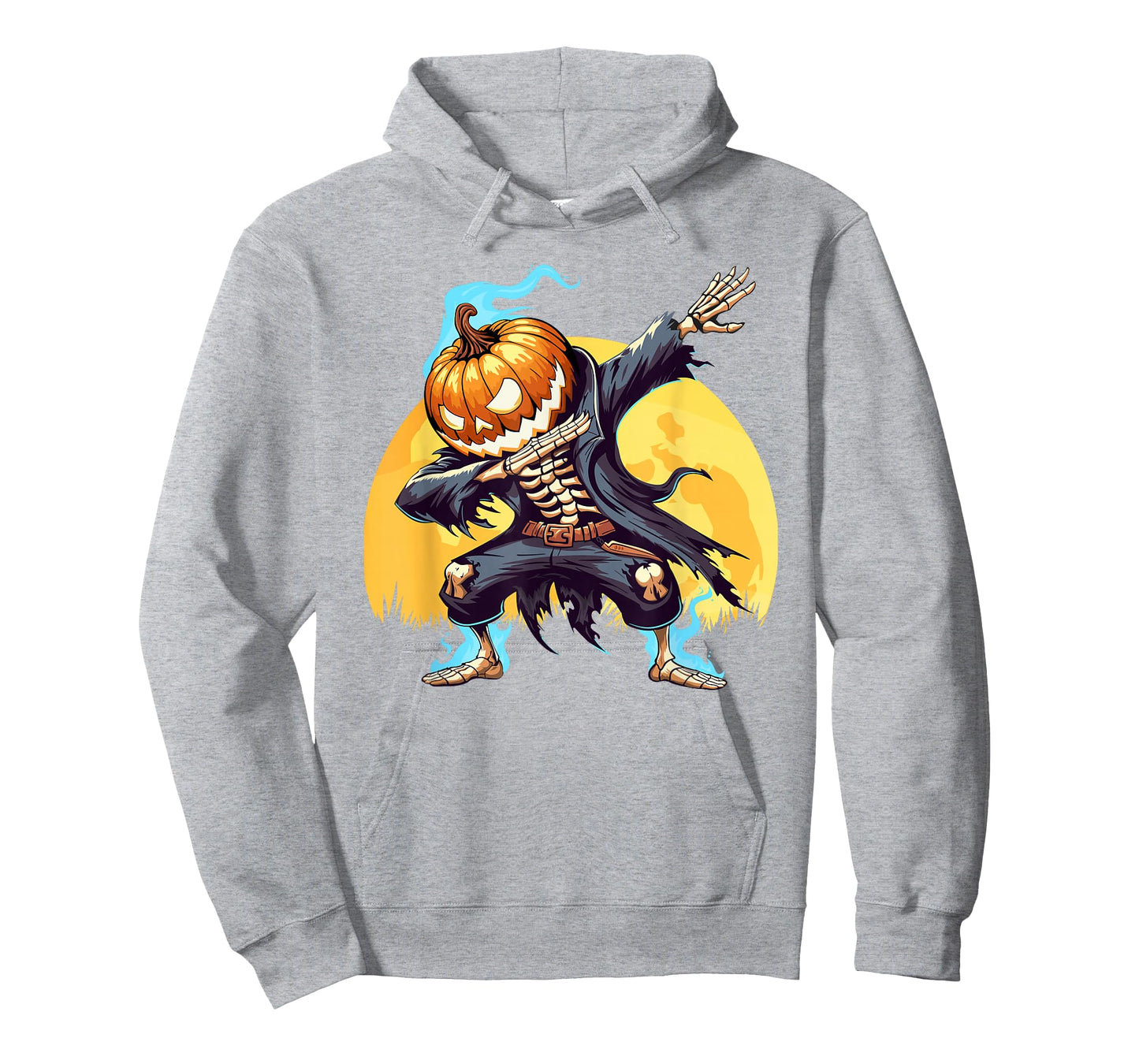 Dabbing Skeleton Headless Pumpkin Dab Dance Boys Halloween T-Shirt