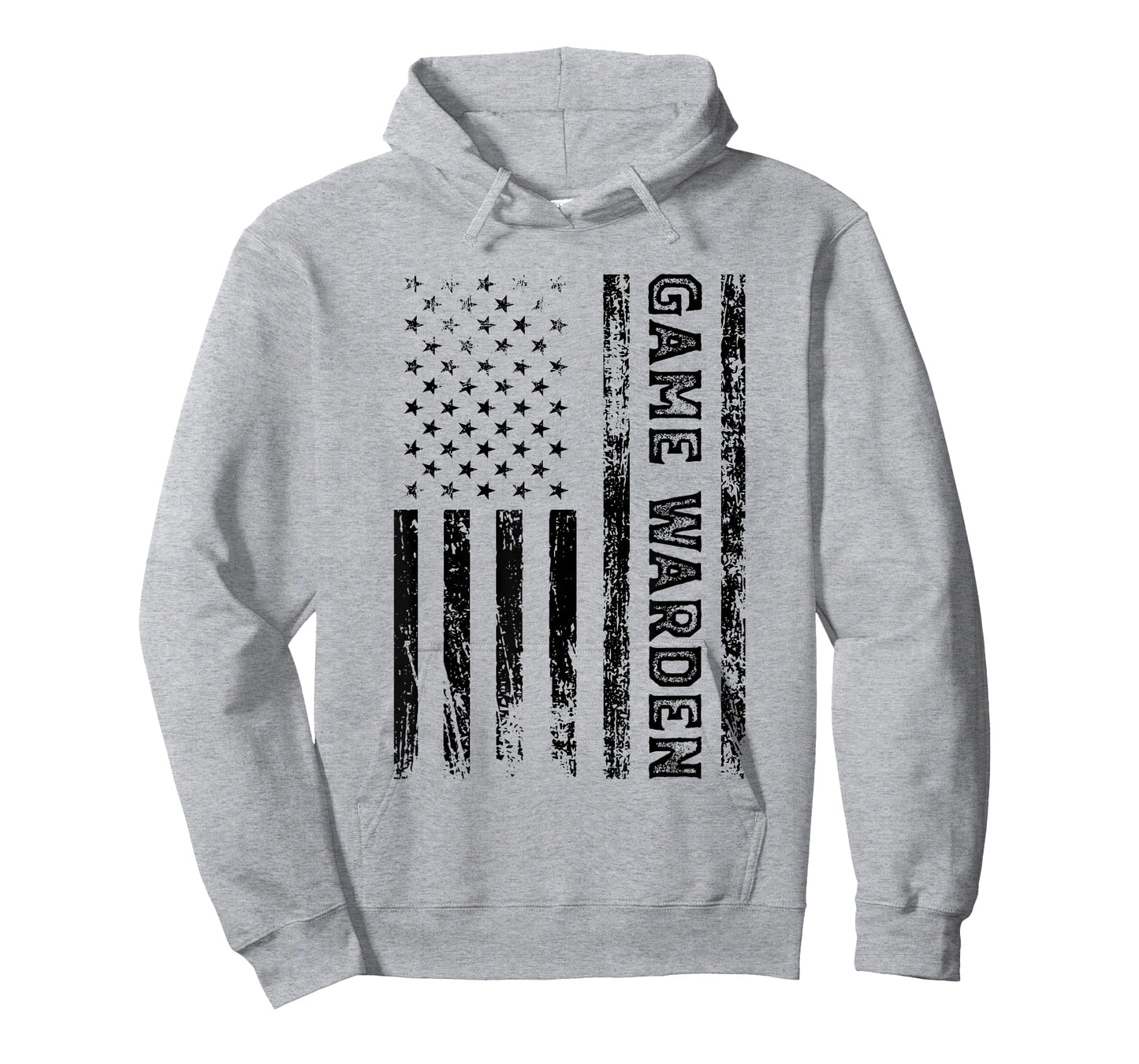 Game Warden US American Flag T-Shirt