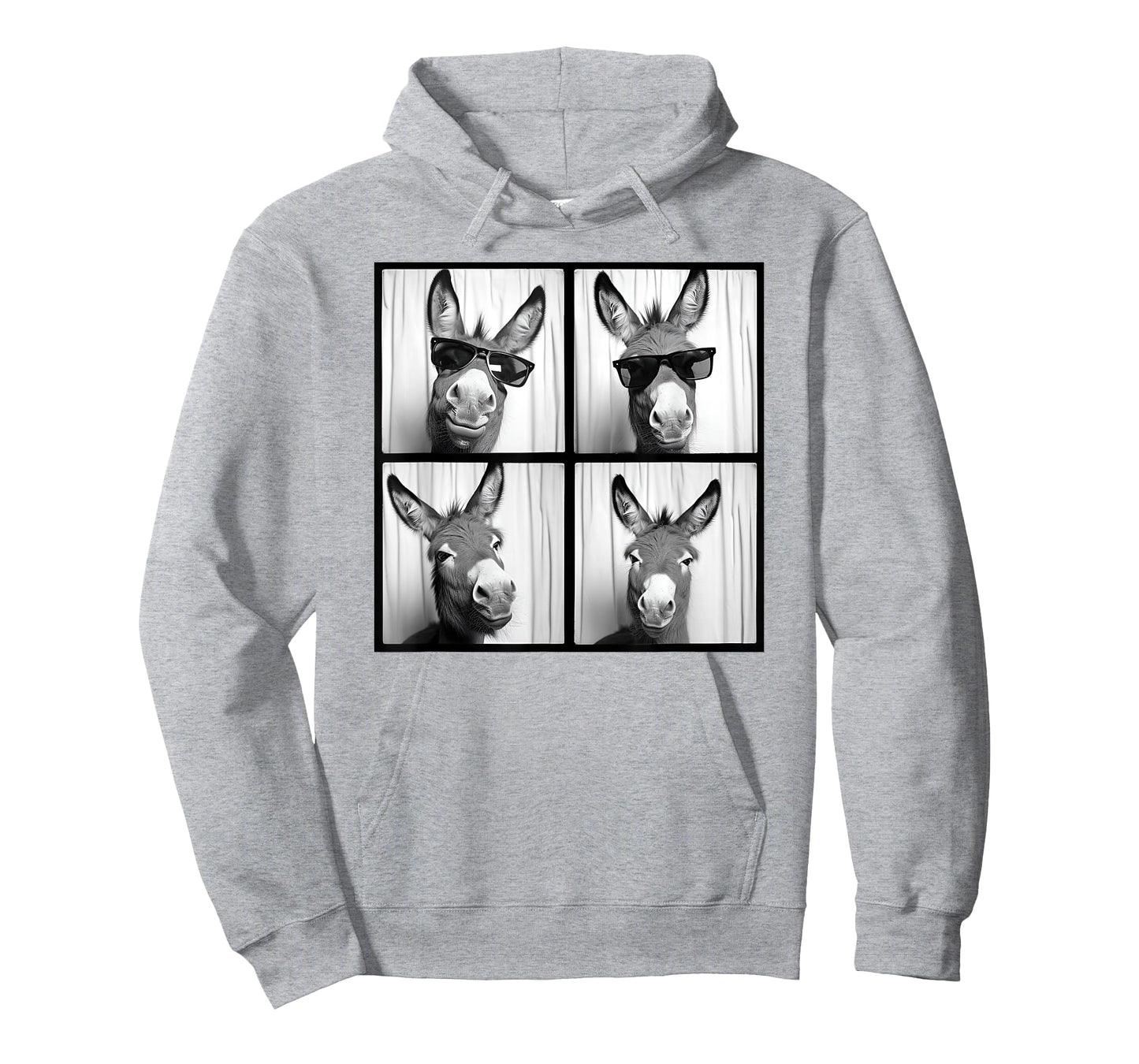 Donkey Face Photo Quirky Farming Shelter Funny Donkey T-Shirt