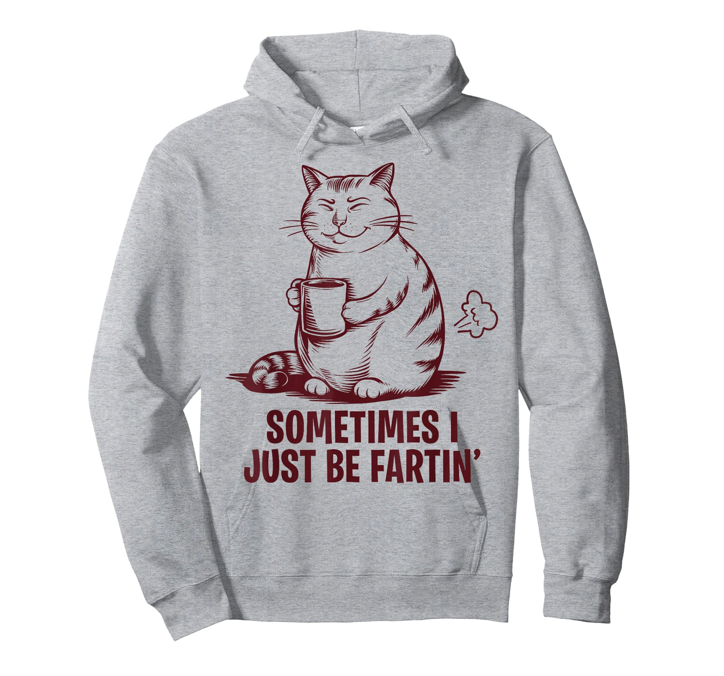 Sometimes I Just Be Farting Funny Cat Meme T-Shirt