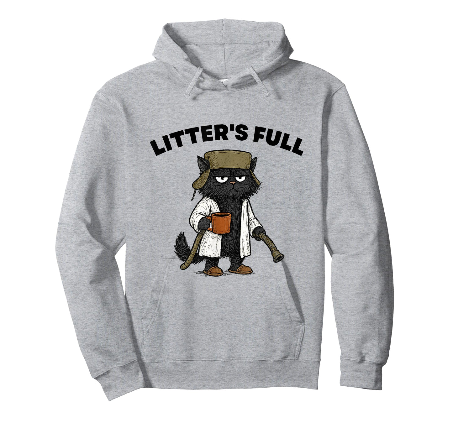Litter’s Full Cat Parody T-Shirt