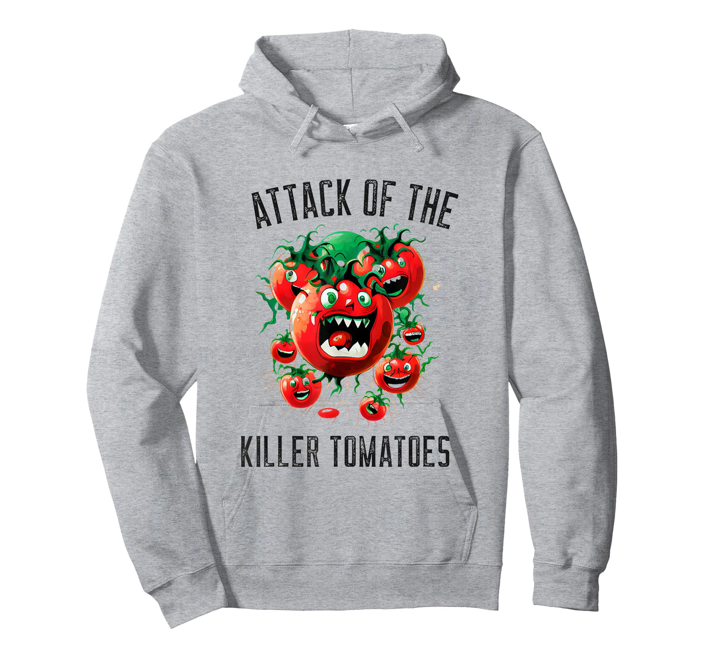 Attack of the Killer Tomatoes Vegan Vegetarian Garden T-Shirt