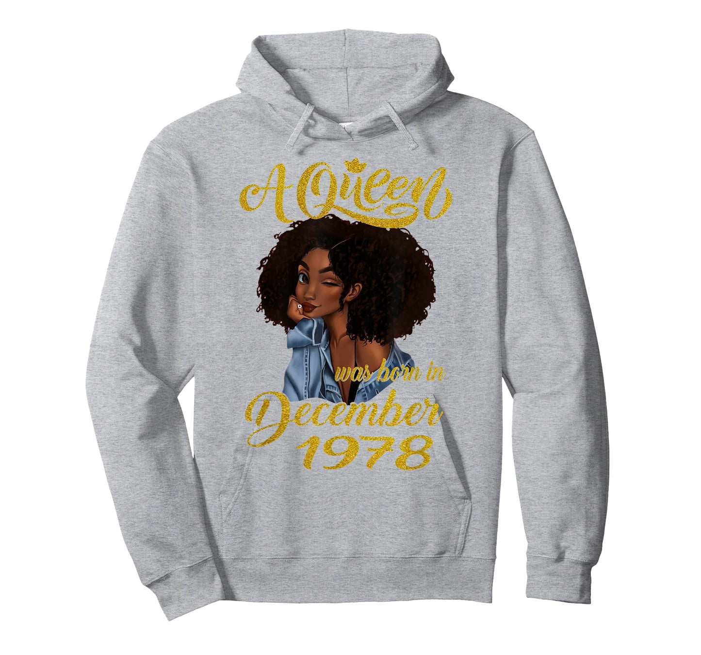 A Queen Was Born in December 1978 42nd Birthday Gift T-Shirt