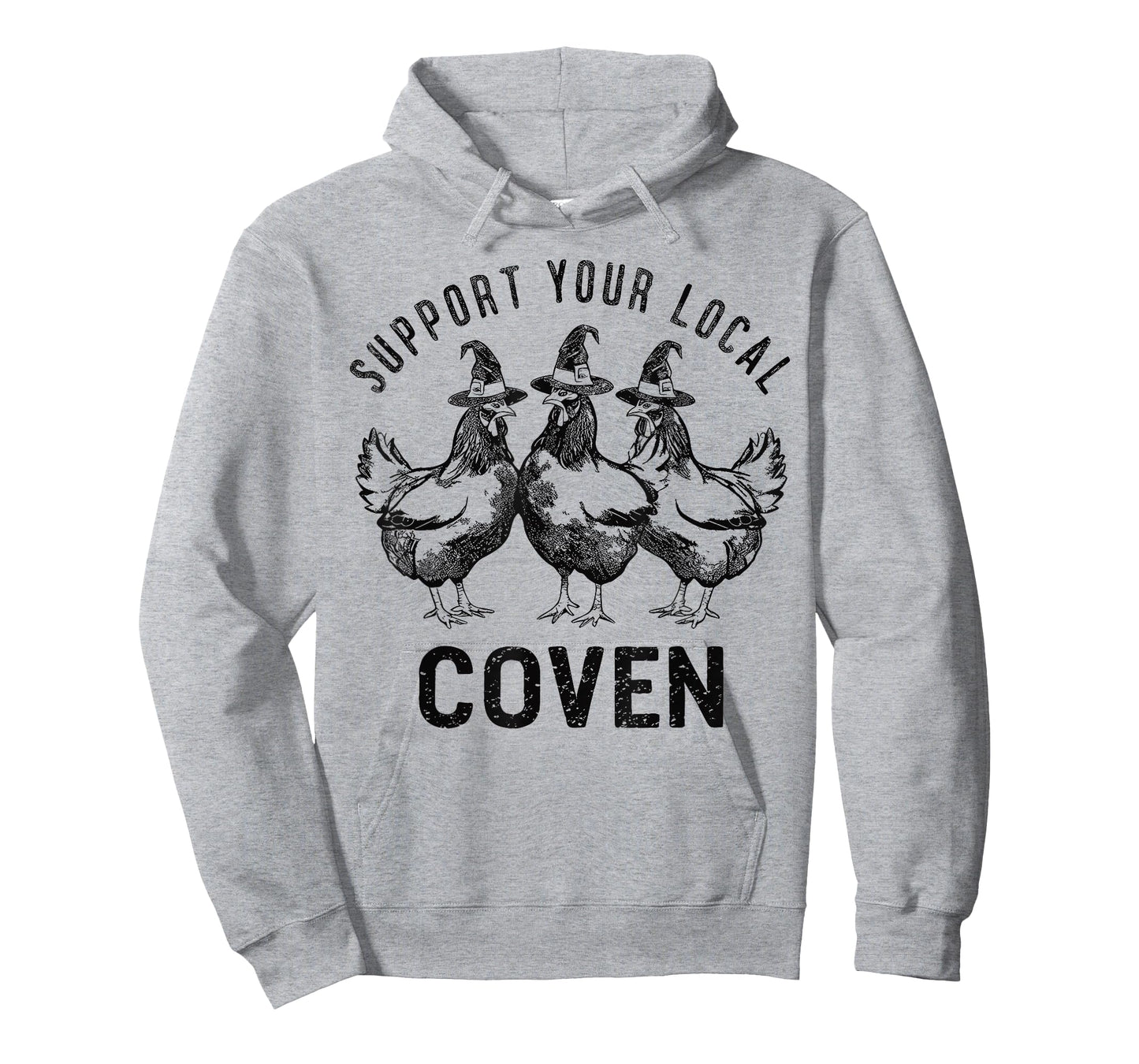 Chicken Support your local Coven Witch, Farm Lover T-Shirt