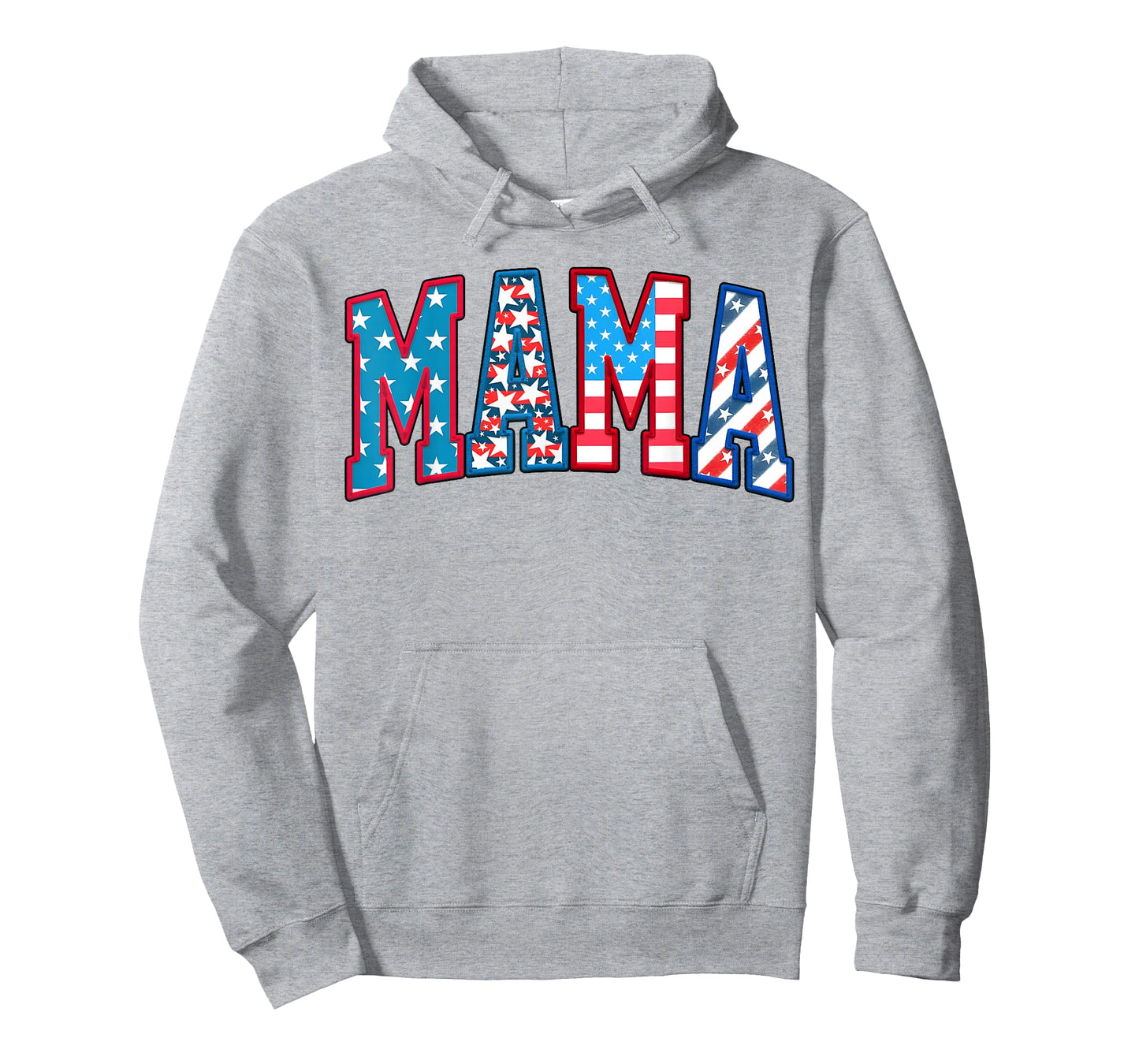 Mama Dada 4th of July American Family Matching Tees Mom Dad T-Shirt