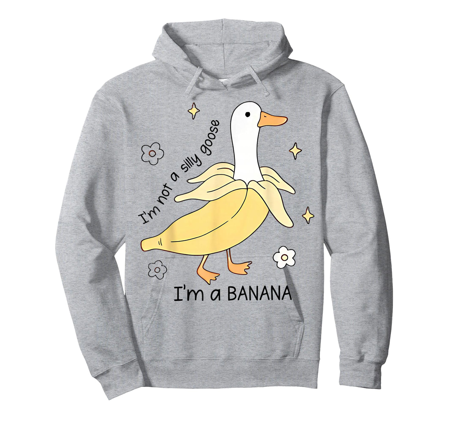 Funny Goose Banana Im Not a Silly Goose Meme For Men & Women T-Shirt