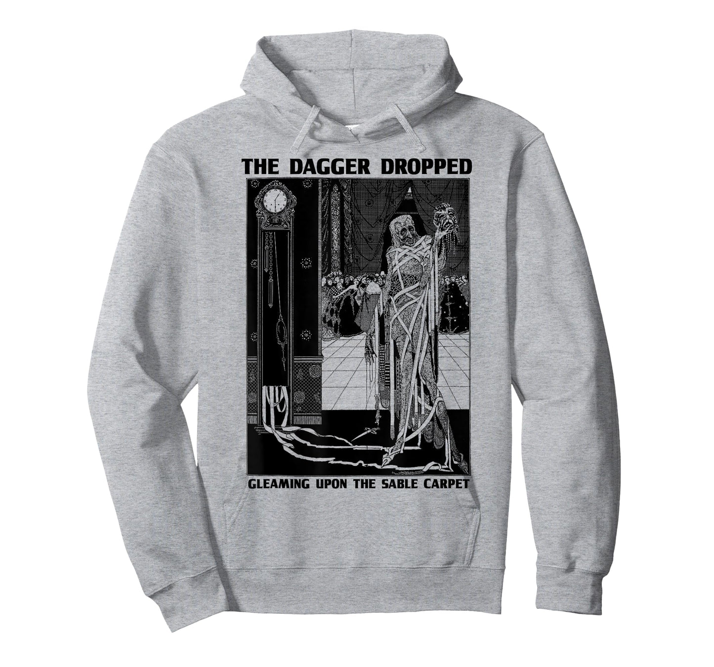 Edgar Poe Art Masque of the Red Death-Edgar Allen Poe Quote T-Shirt