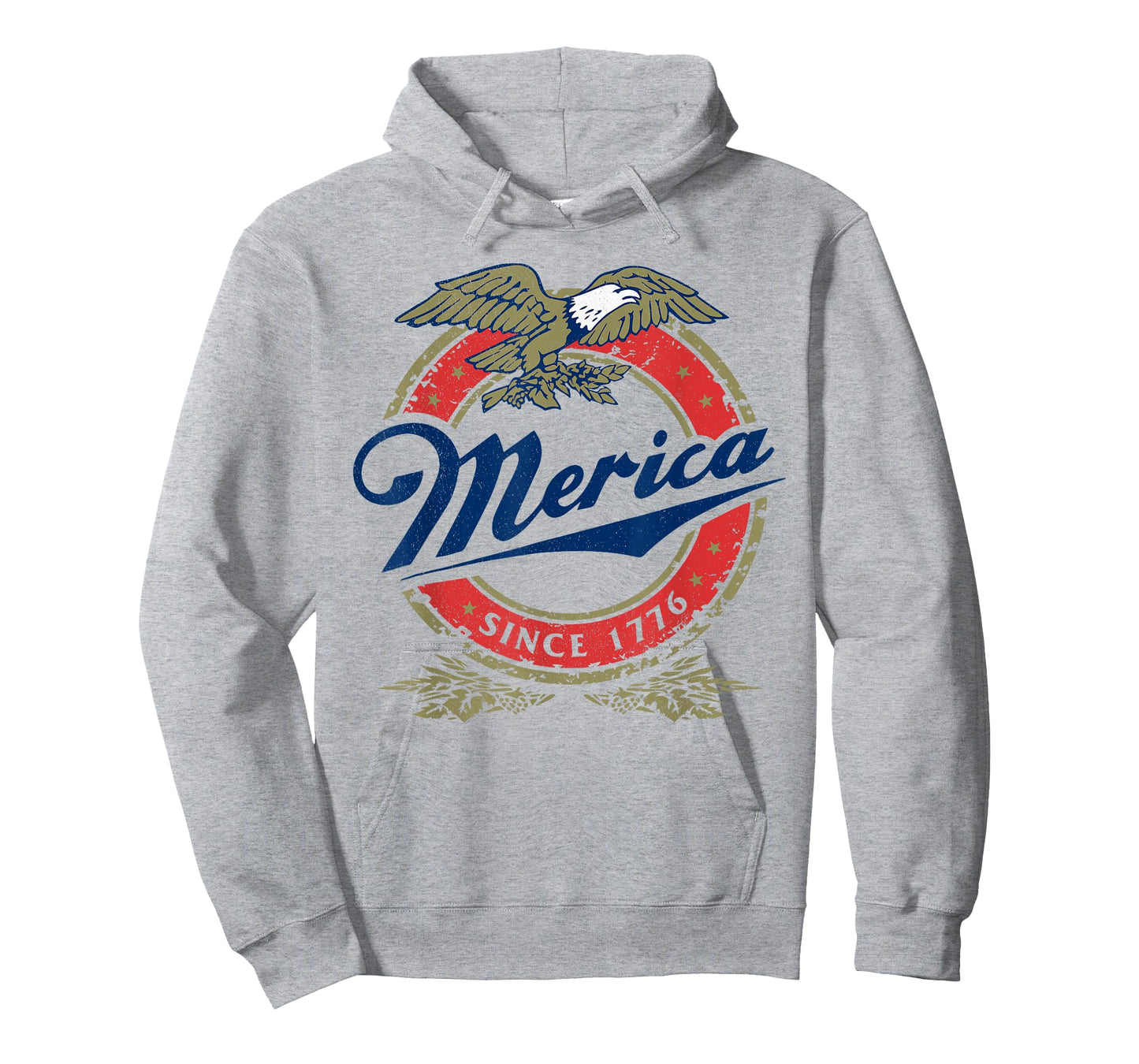 Retro Merica Eagle 4th of July Funny USA Men Women Kids T-Shirt