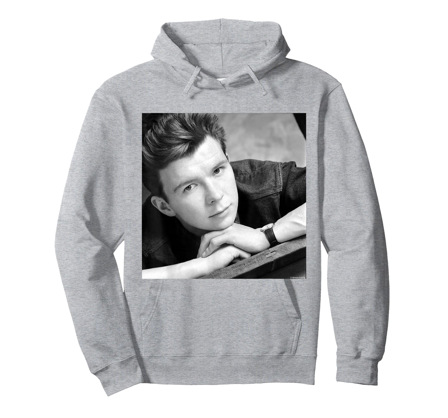 Rick Astley Never Gonna Give You Up Portrait By Simon Fowler T-Shirt