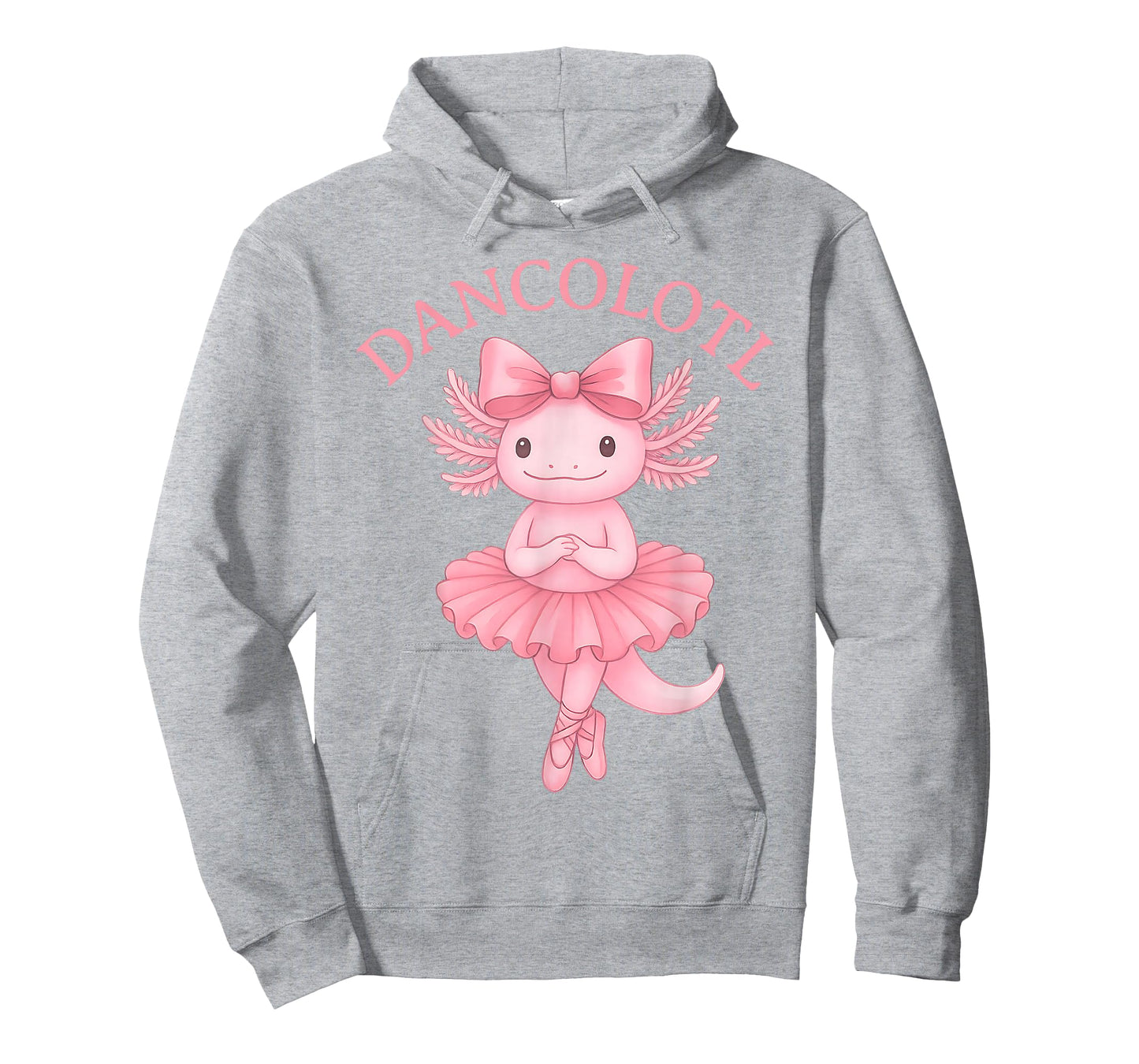 Ballerina Axolotl Coquette Bow Dancolotl Girls Ballet Dance T-Shirt