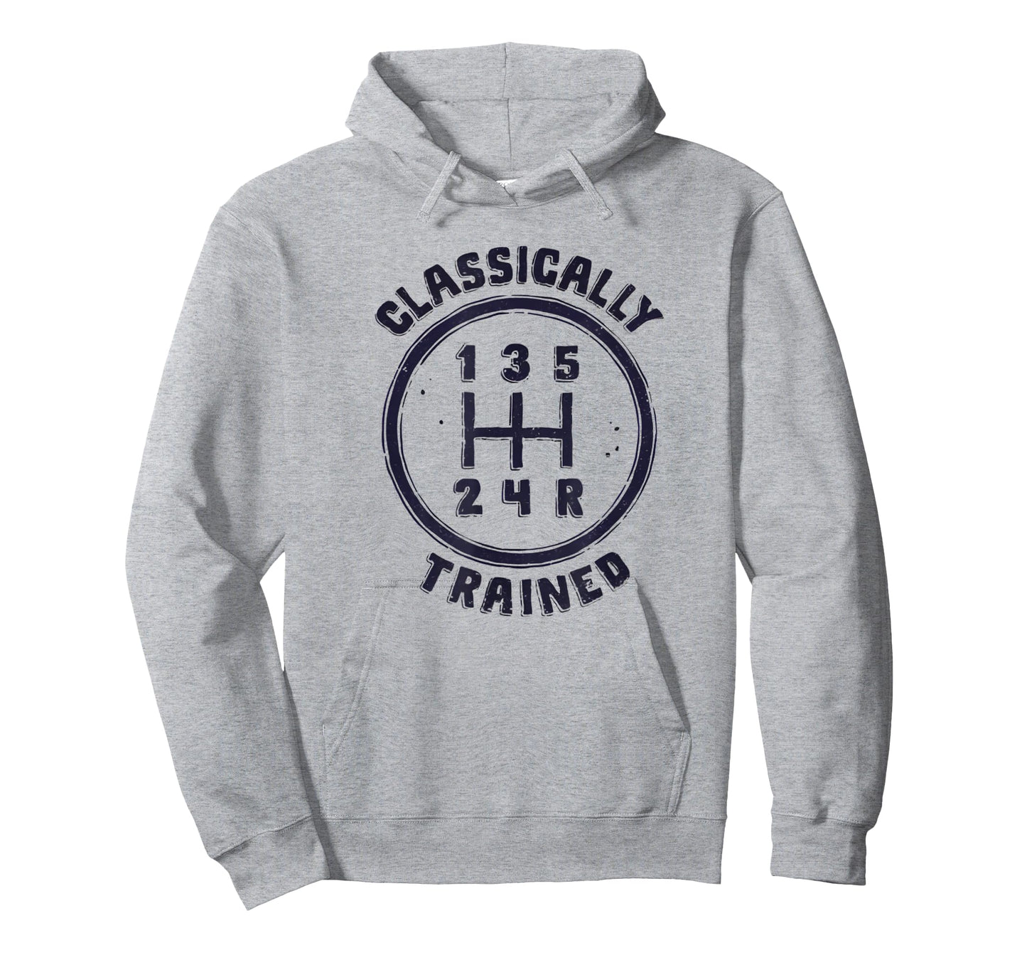 Cool Tees Classically Trained Funny Manual Driver Driving T-Shirt