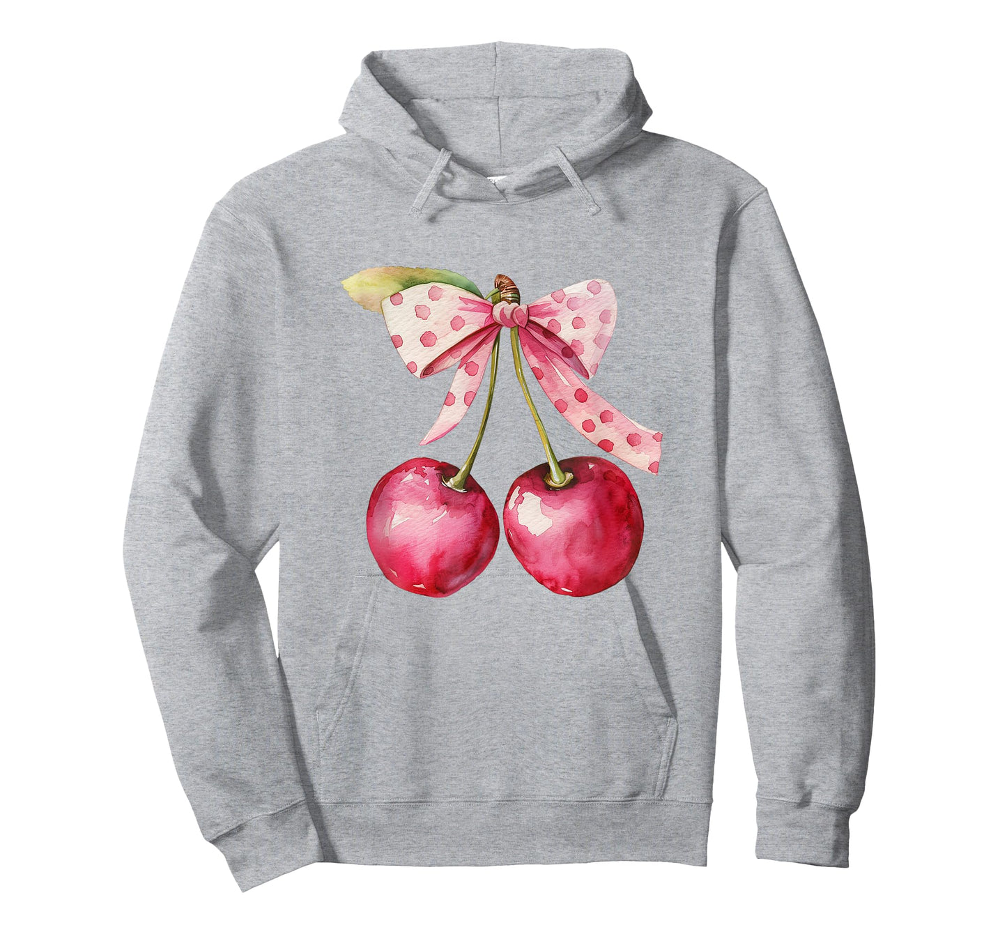 Coquette Bow with Cherry Kawaii Tee T-Shirt