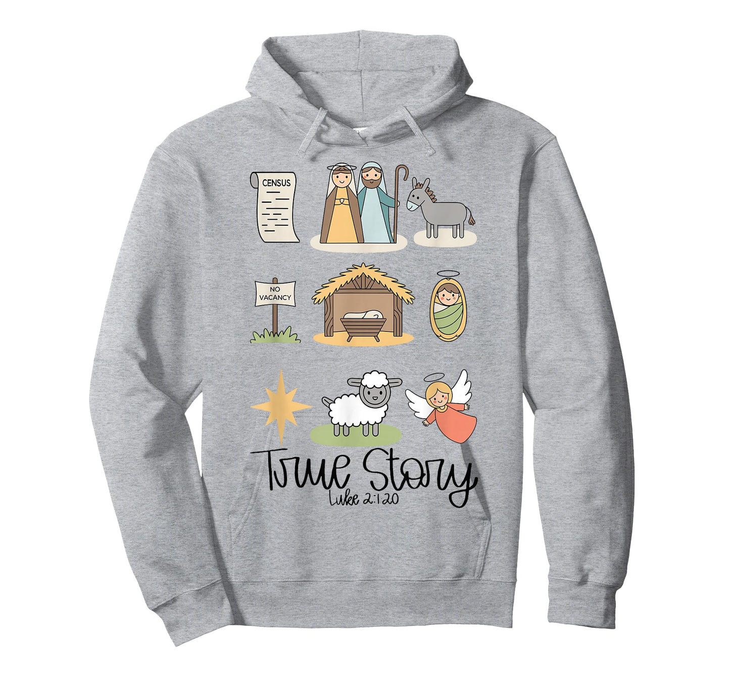 True Story Jesus Nativity Christian Christmas T-Shirt