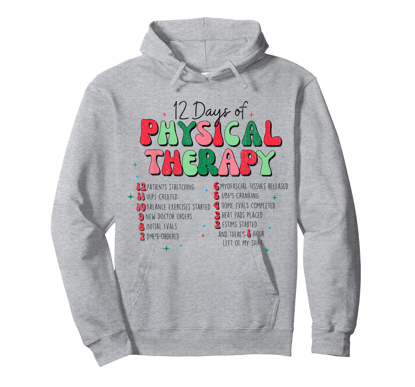 Christmas Physical Therapist Physical Therapy, PT Christmas T-Shirt