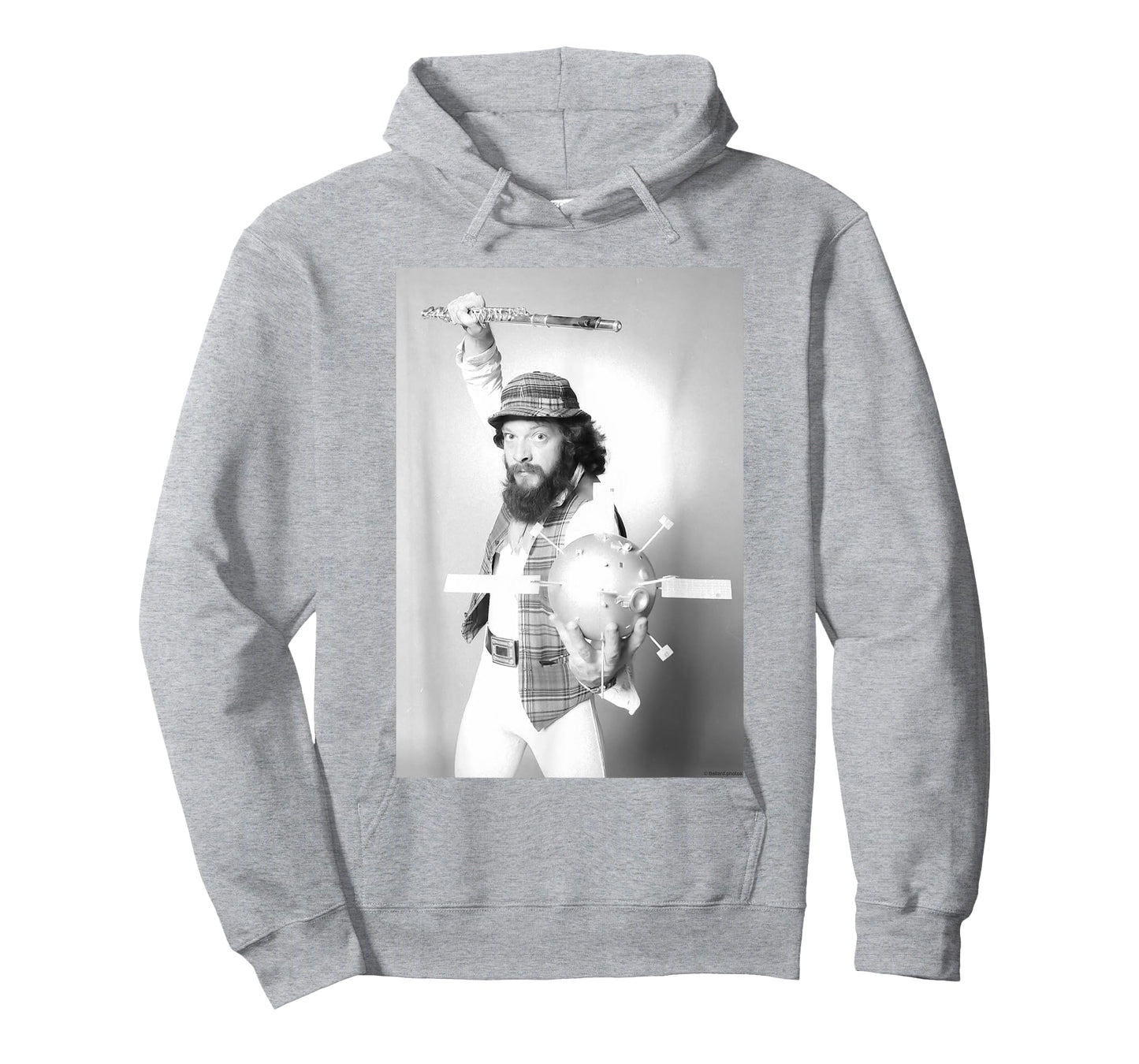 Jethro Tull Ian Anderson Vocalist Flautist By Allan Ballard T-Shirt