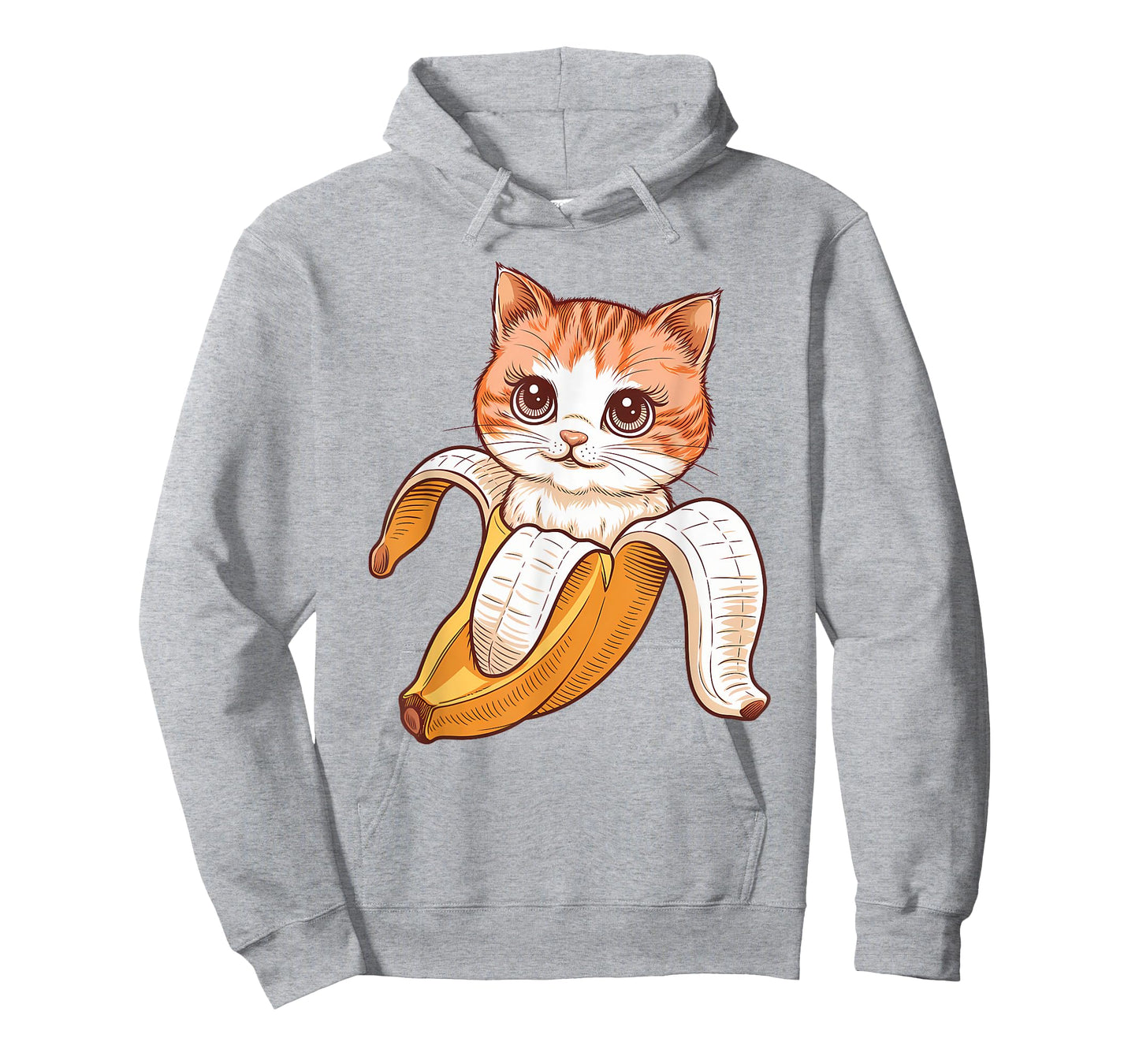 Banana Cat Kawaii Cat In Banana Love Cats And Bananas T-Shirt