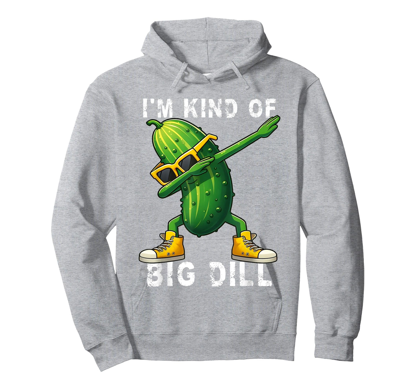I’m Kind Of Big Dill Pickle Dabbing Halloween Cucumber T-Shirt