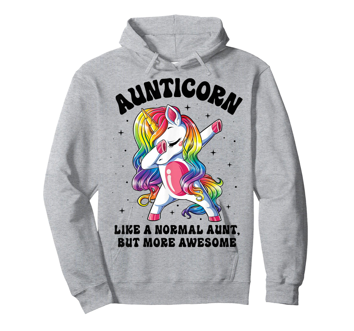 Aunticorn Like Normal Aunt But More Awesome Dabbing Unicorn T-Shirt