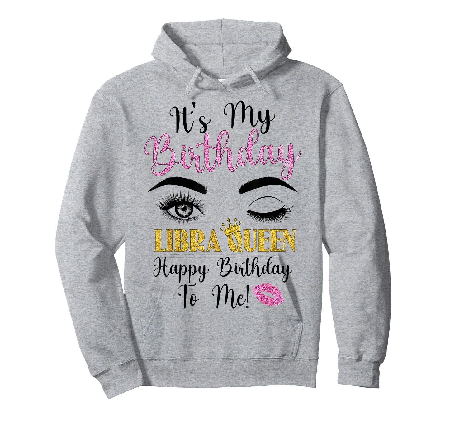 Libra Queen Its My Bday Zodiac Birthday for Girls Women T-Shirt