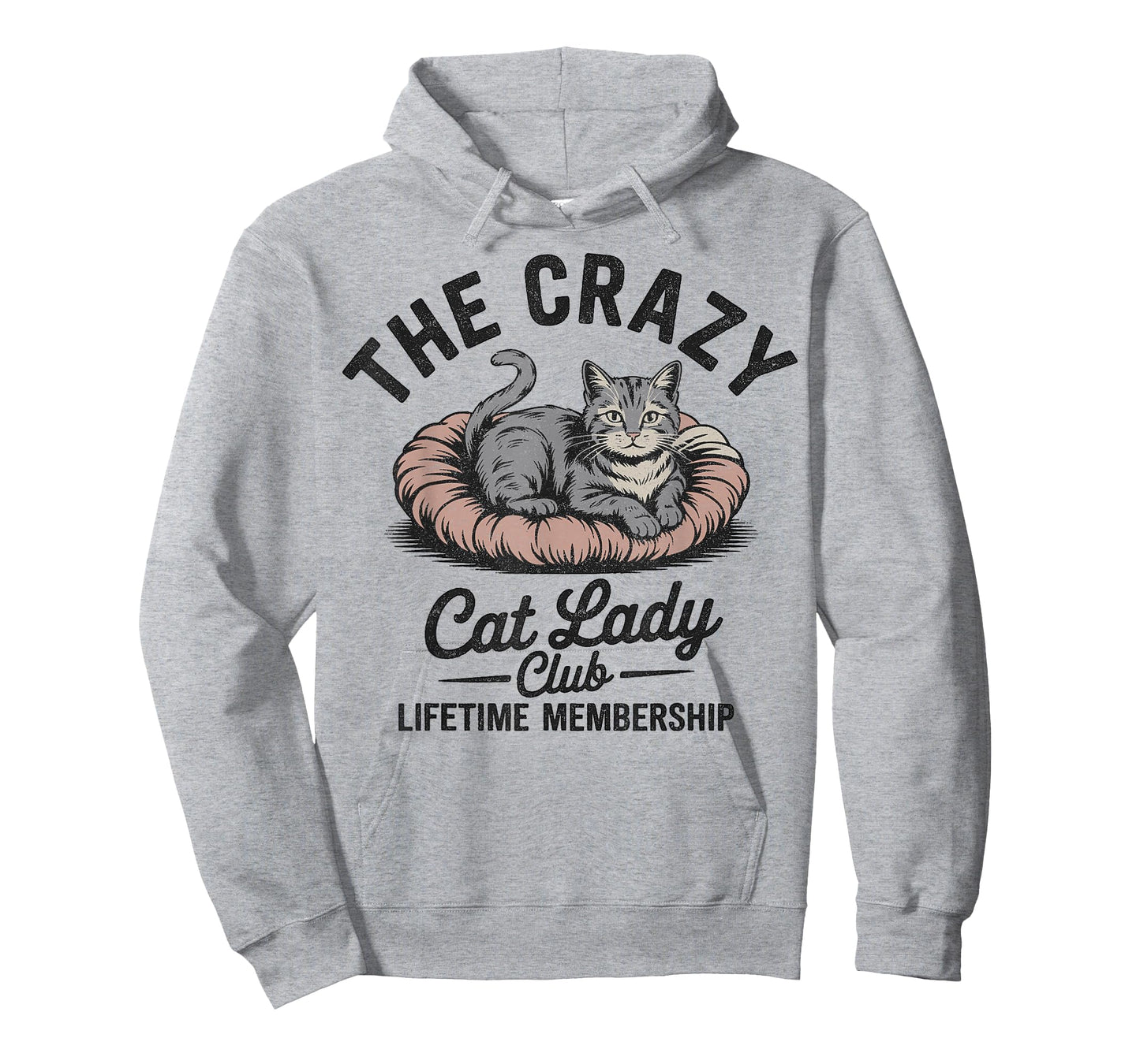 The Crazy Cat Lady Club Funny Cat Lover T-Shirt