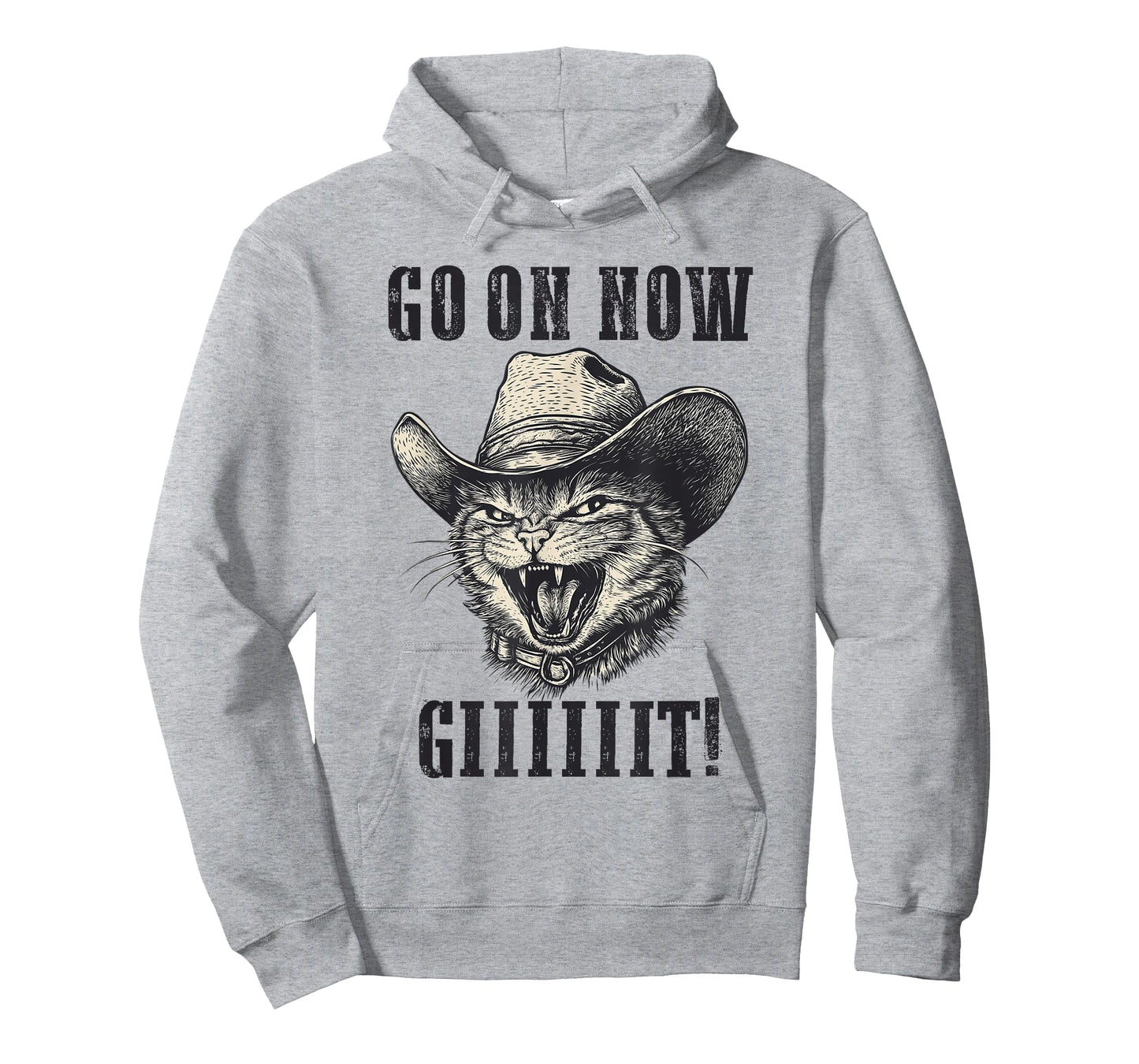 Vintage Cowboy Cat Shirt - Go On Git Western Cat T-Shirt