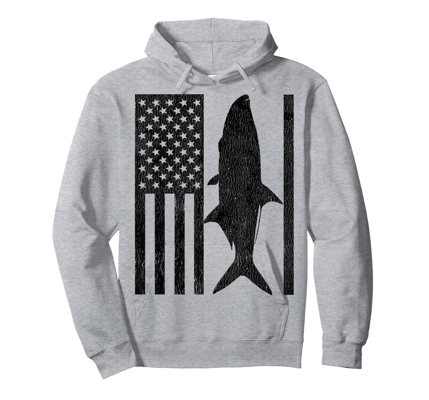 Tarpon Fishing - American Flag Tarpon Fisherman T-Shirt