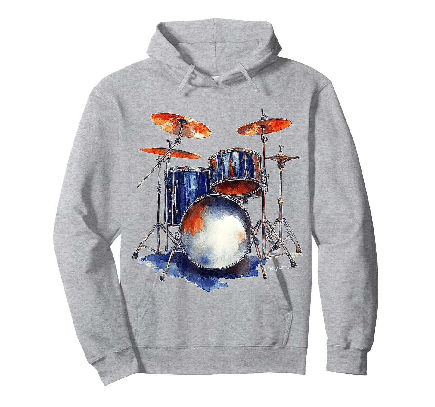 Drums Music Instrument Graphic Art Drums T-Shirt