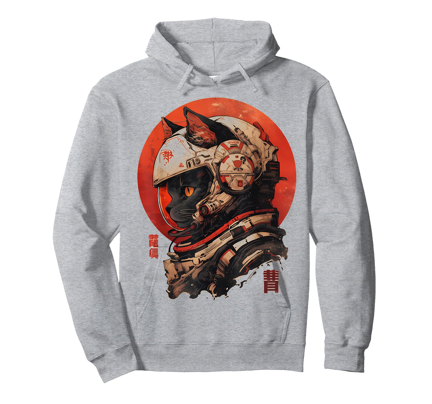 Astronaut Cat Space Cosmic Japanese Retro T-Shirt