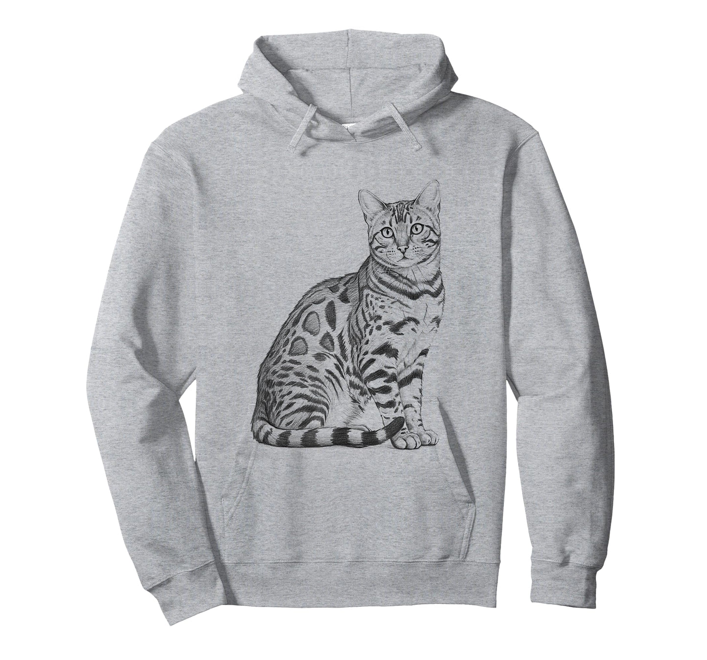 Bengal Cat Design For Women And Men T-Shirt