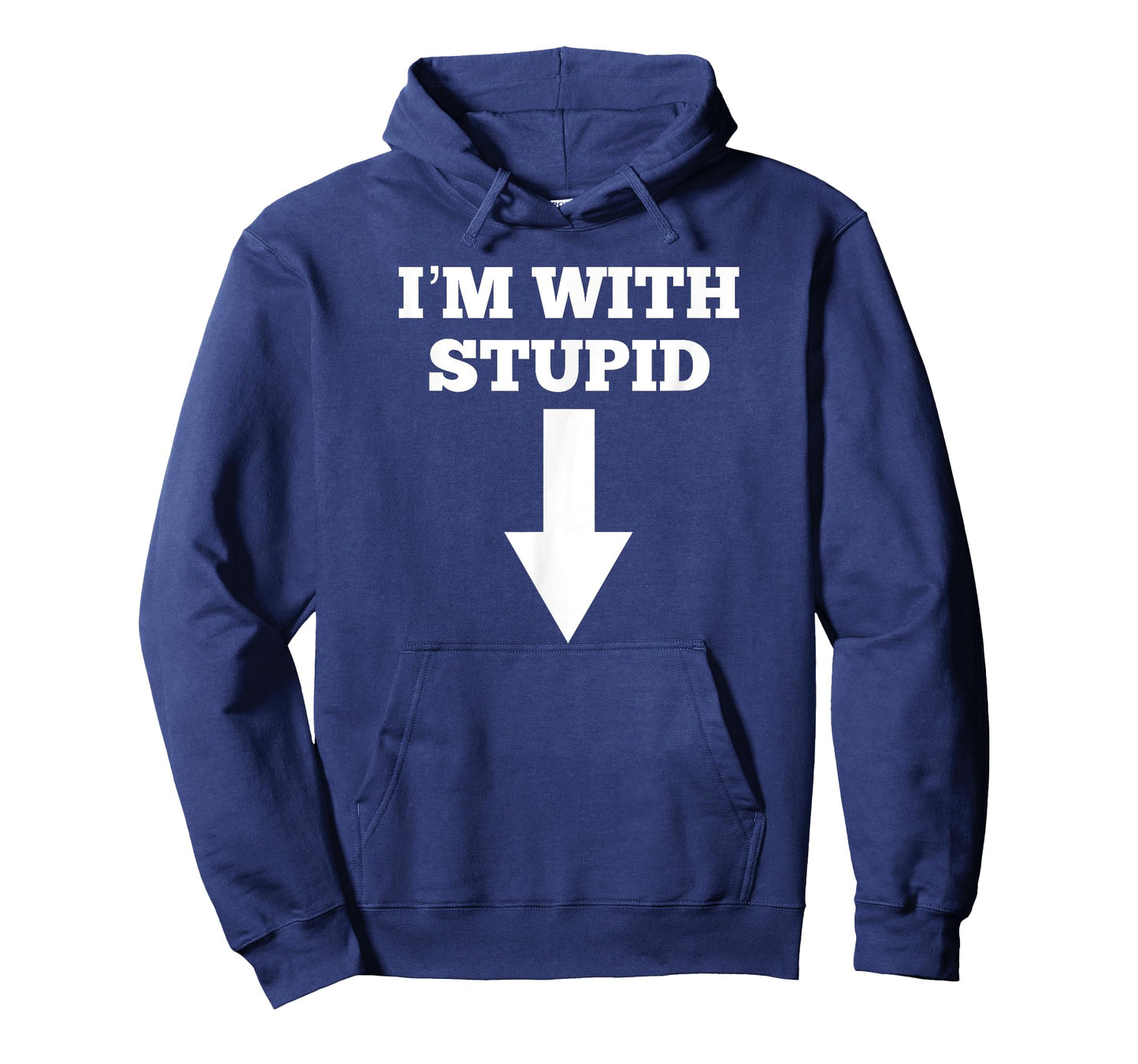 Funny I'm with Stupid and Arrow Pointing Down Shirt T-Shirt