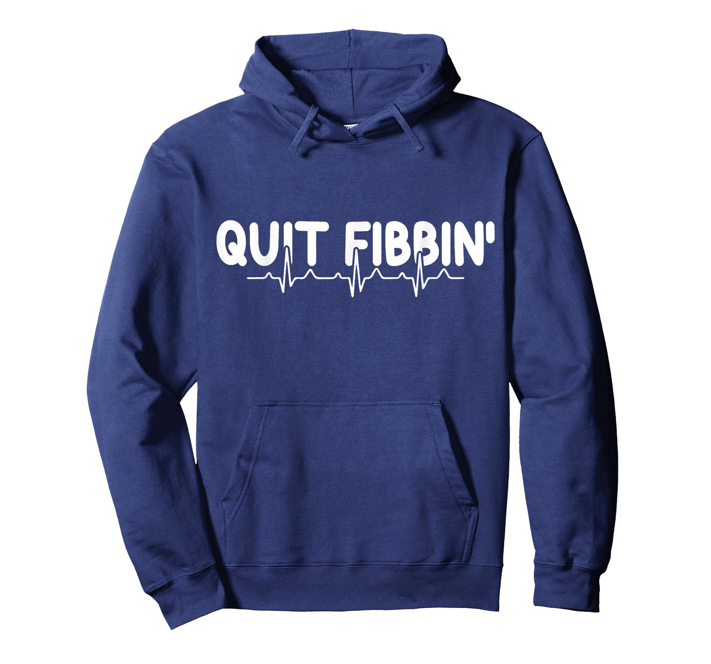 Atrial Fibrillation Funny RN Nurse Quit Fibbin Nurse EKG T-Shirt