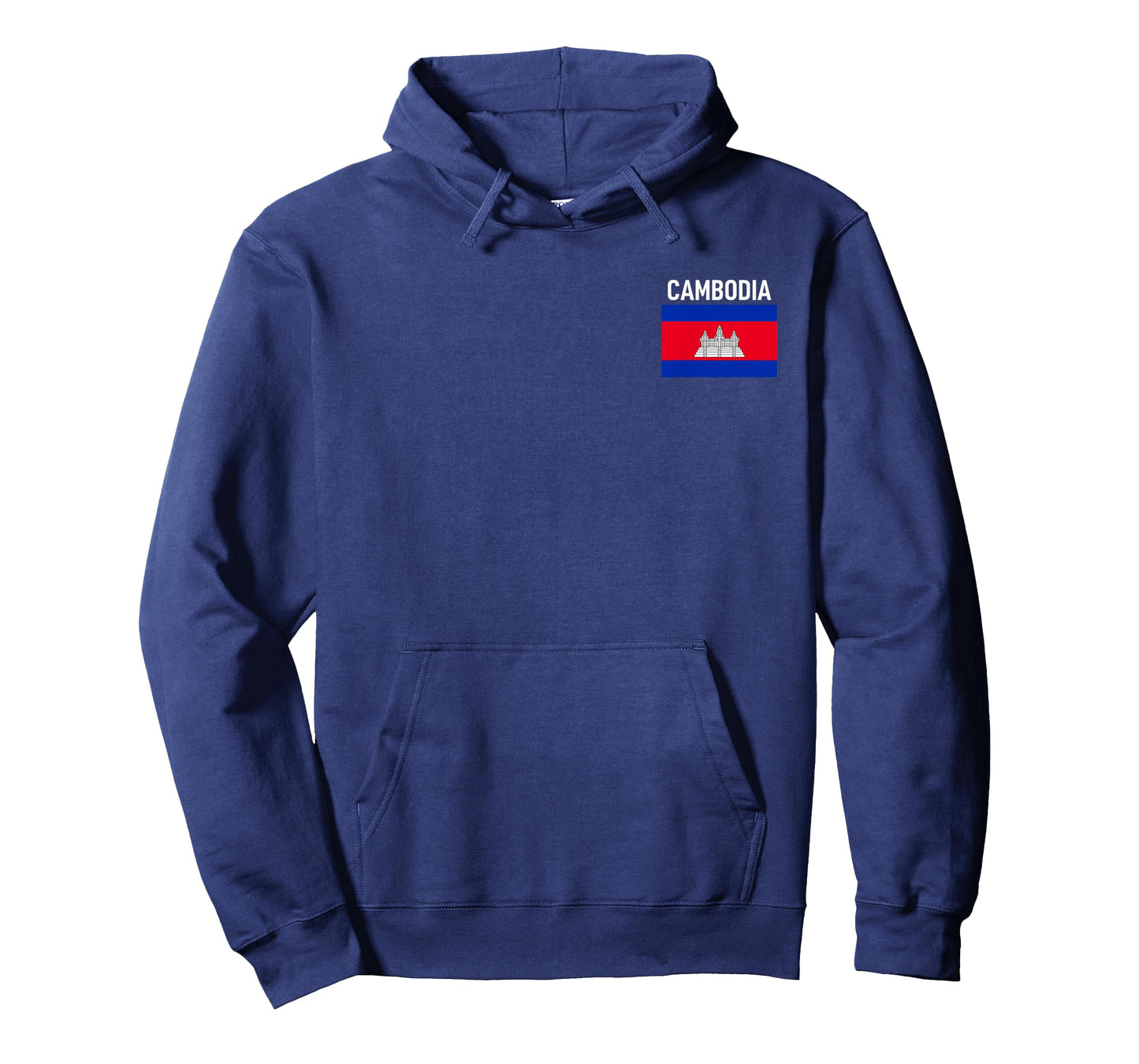 Cambodia Flag Pocket Cambodian Family Roots Men Women Kids T-Shirt