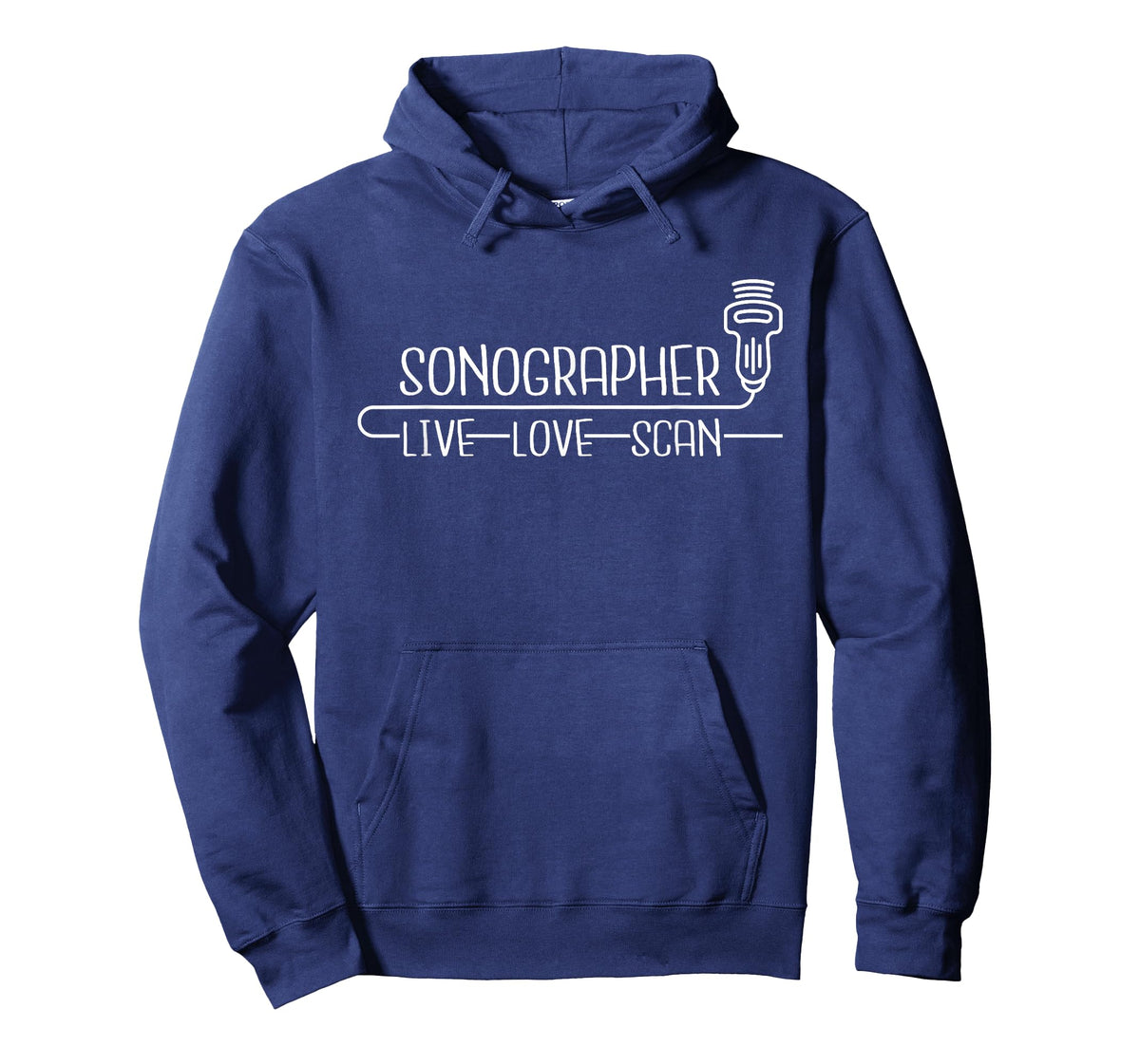 Sonographer - Live Love Scan Sonography Ultrasound Tech RDMS T-Shirt