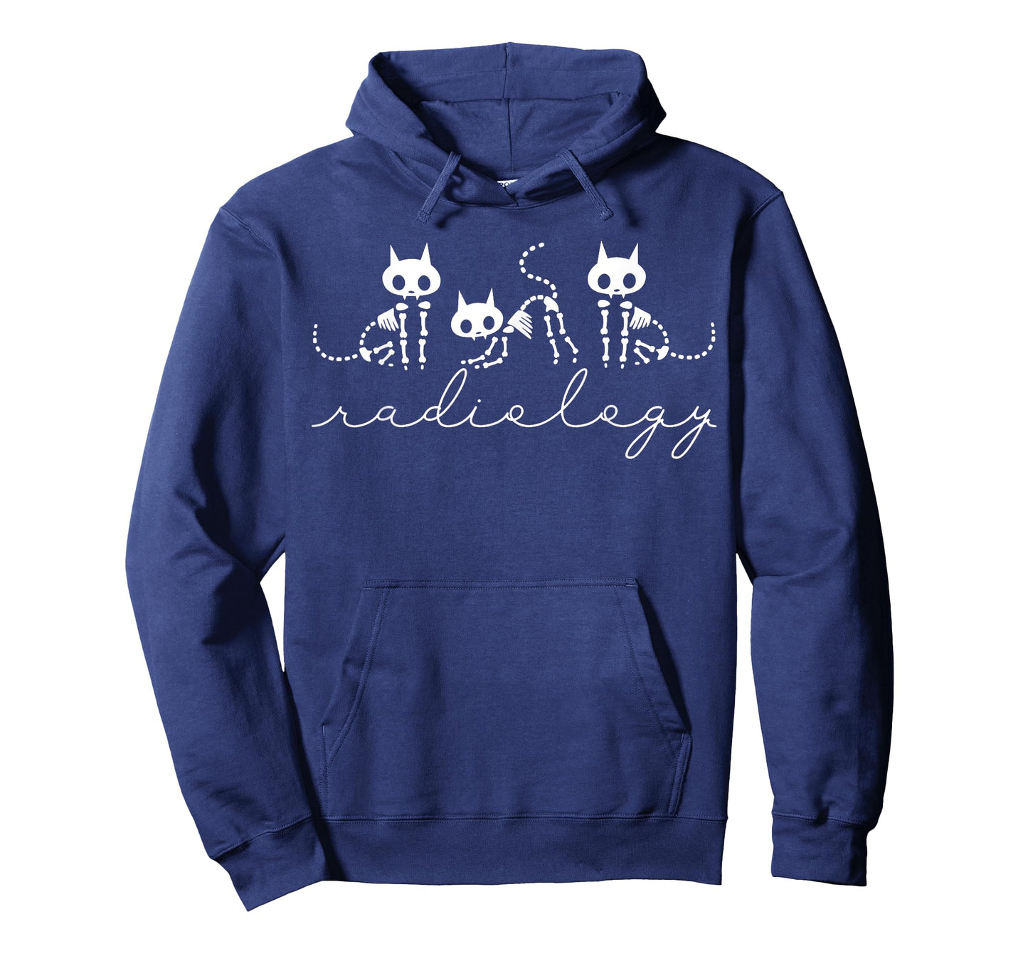 Xray Tech Halloween Cat Skeleton Radiology Rad Tech Student T-Shirt