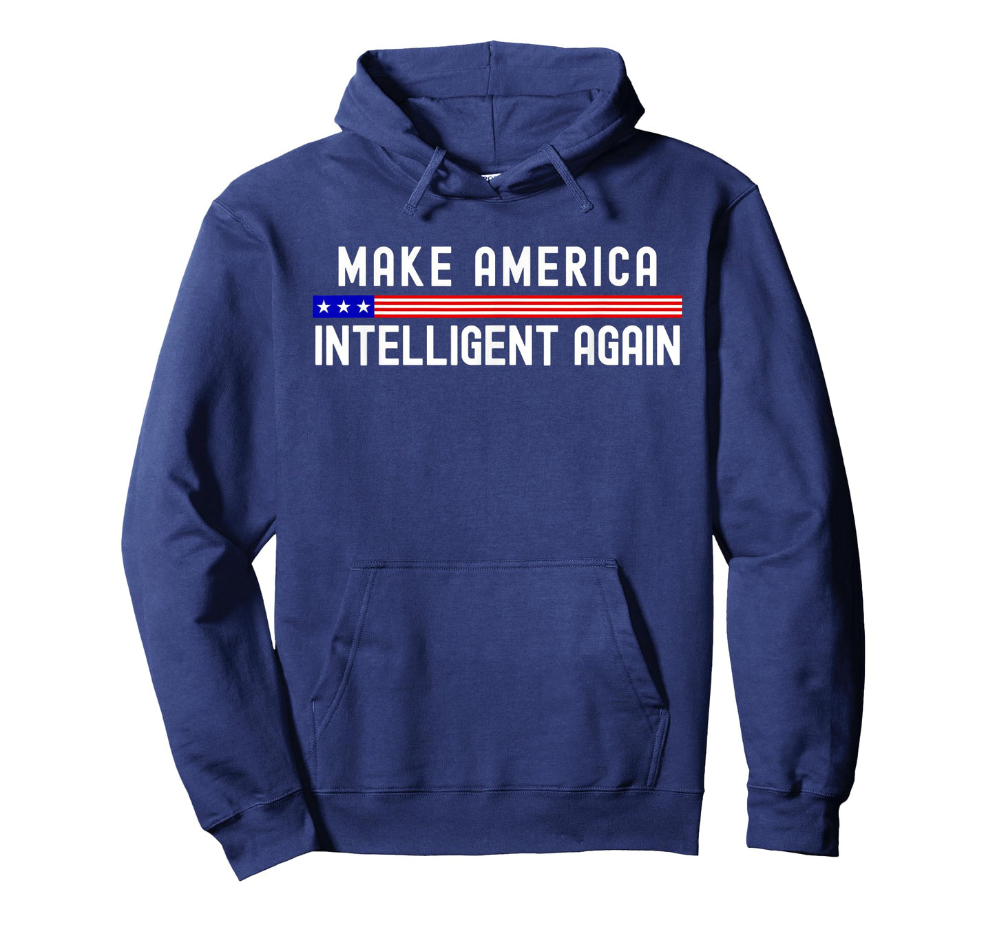 Make America Intelligent Again Funny USA Patriotic Party T-Shirt