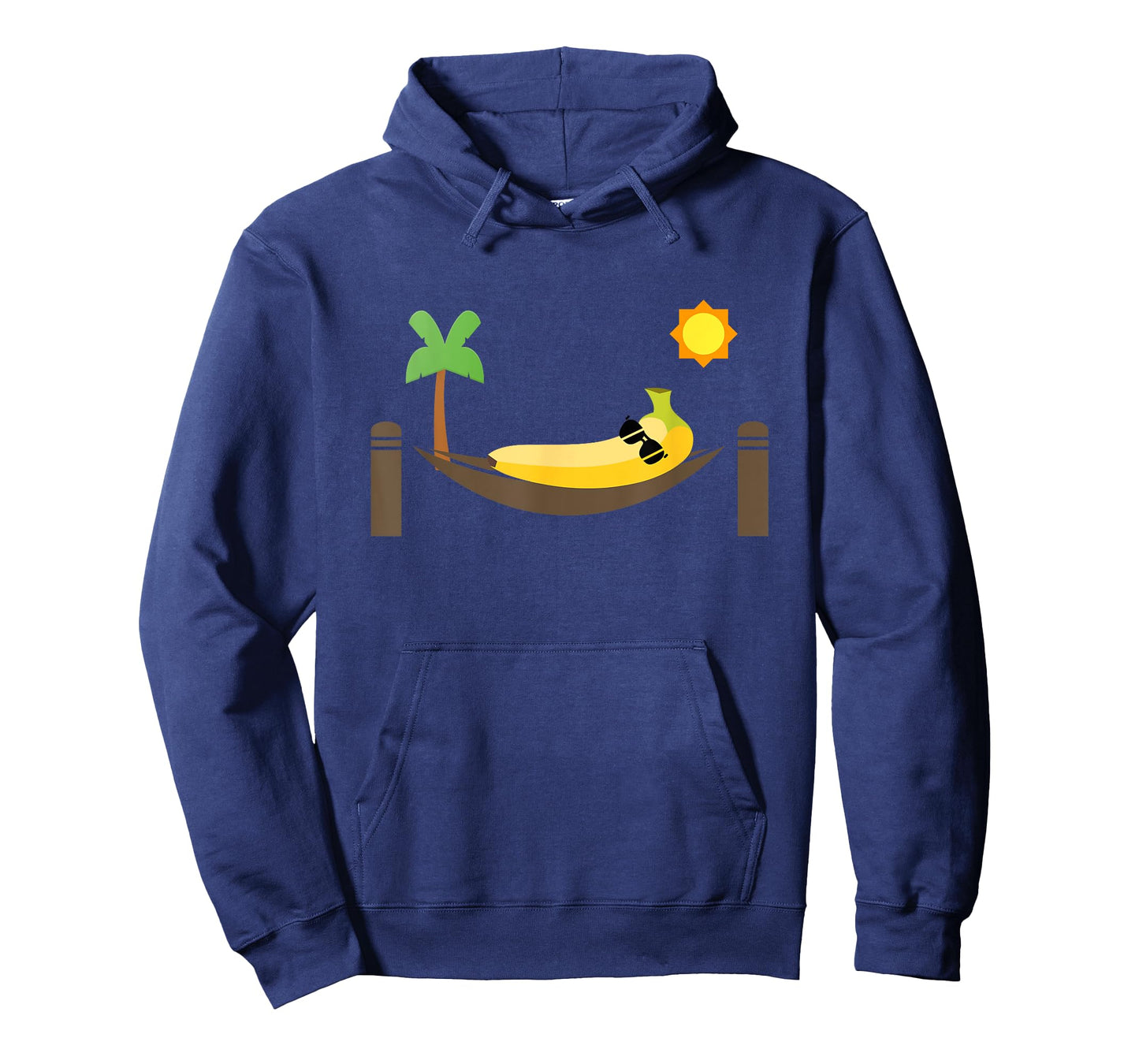 Banana in a Hammock Punny Fruit T-Shirt